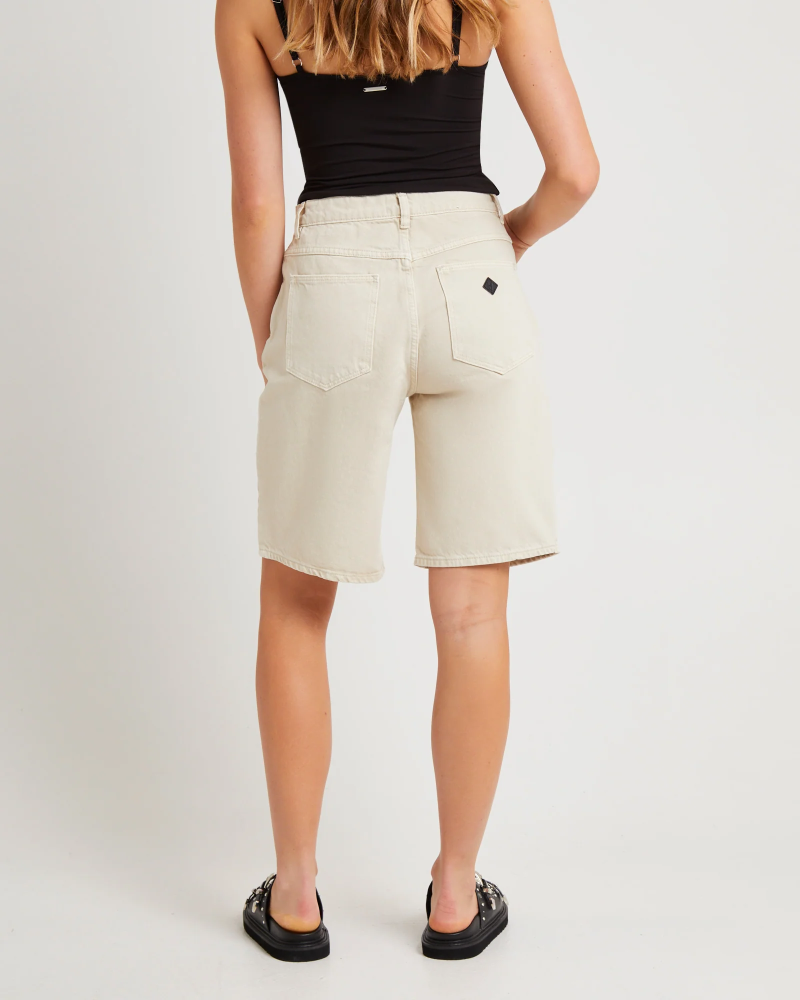 95 Denim Jorts Clay - Image 2
