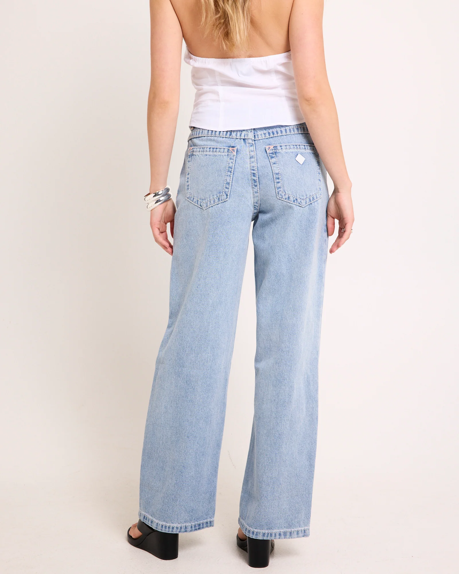 95 Mid Baggy Denim Jeans Avril - Image 4