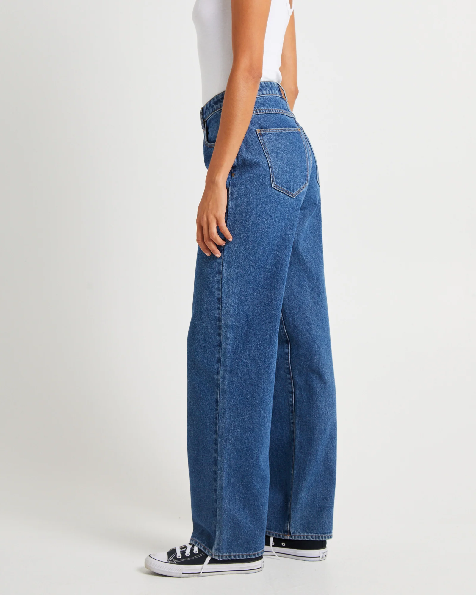 95 Mid Baggy Denim Jeans Bella - Image 5