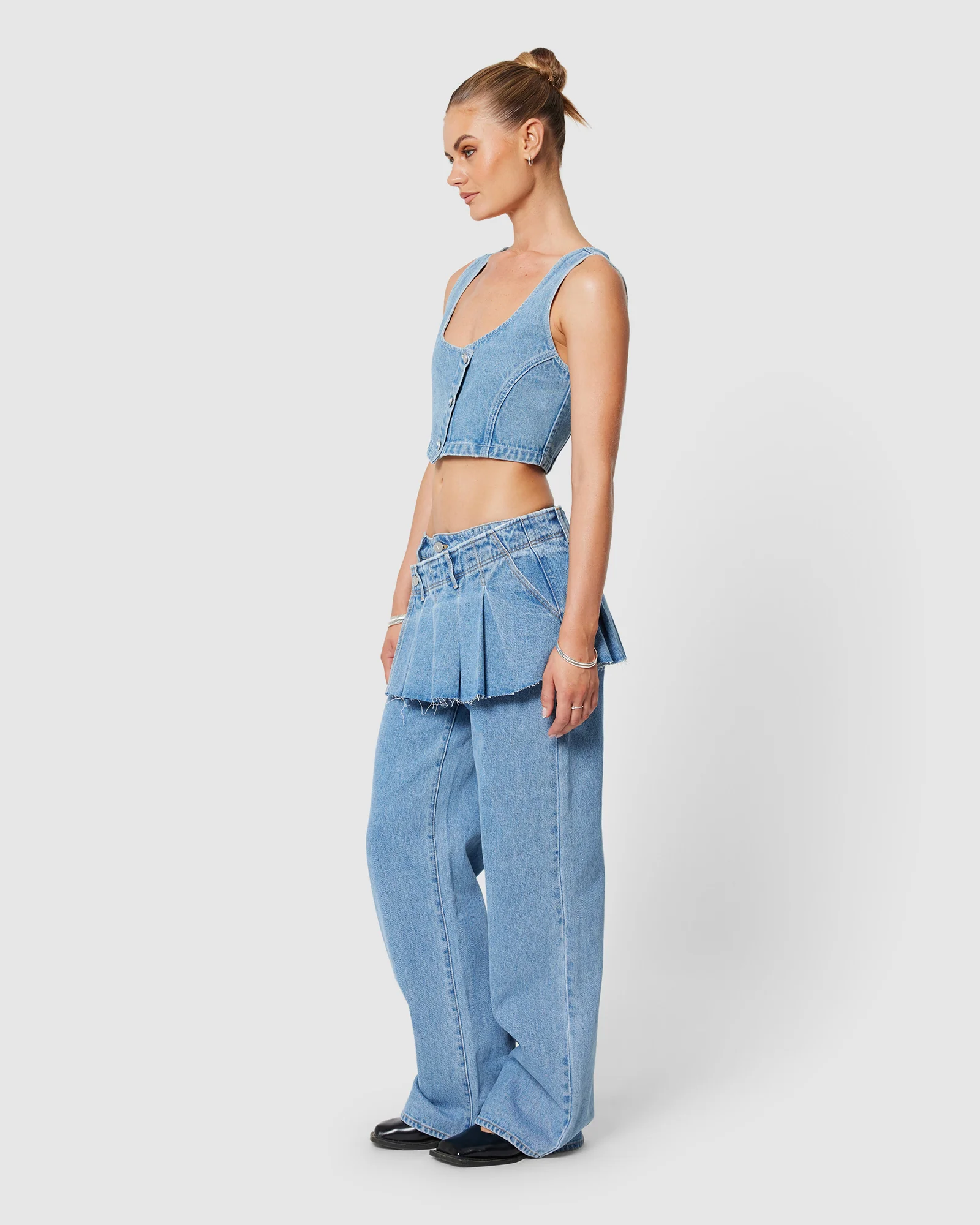 95 Mid Baggy Denim Jeans Skean - Image 5