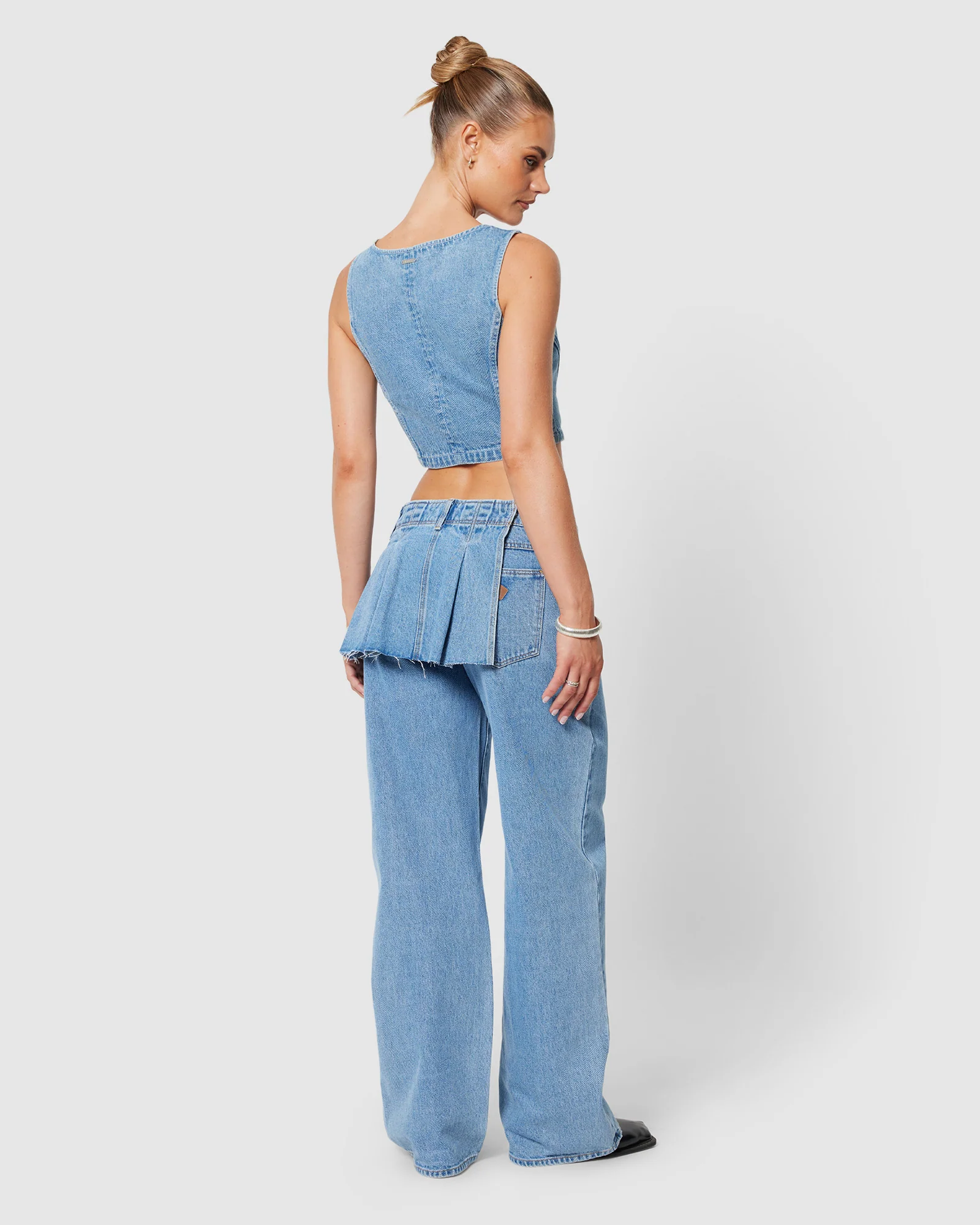 95 Mid Baggy Denim Jeans Skean - Image 6