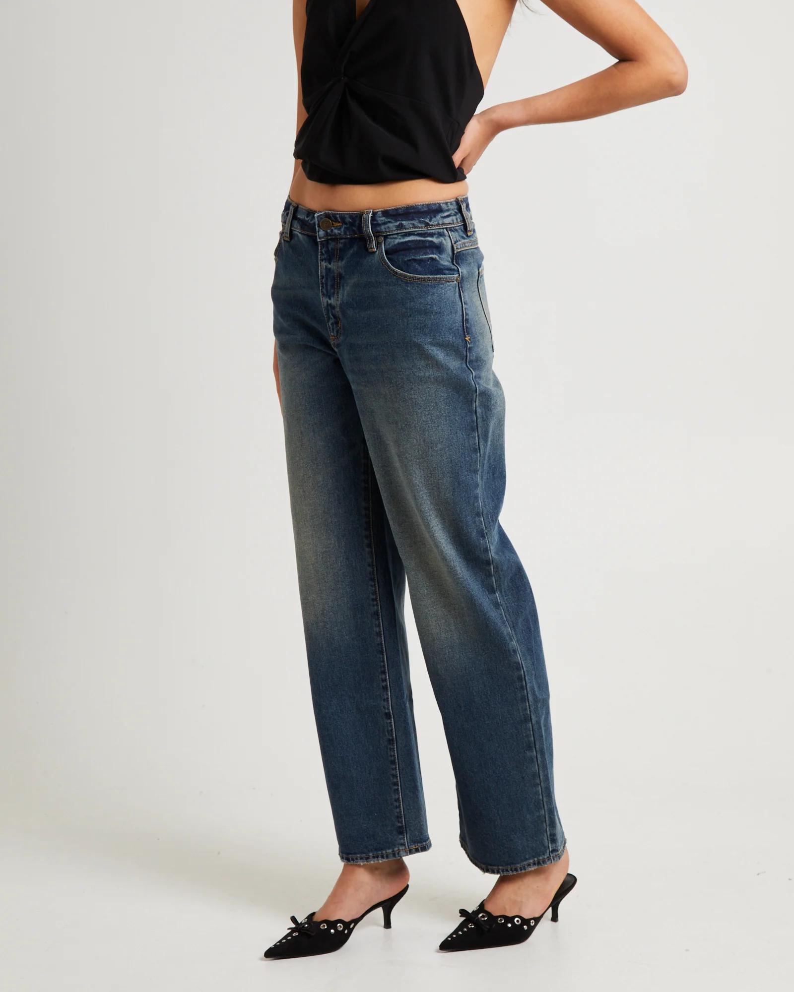 95 Mid Baggy Denim Jeans Zendaya - Image 2