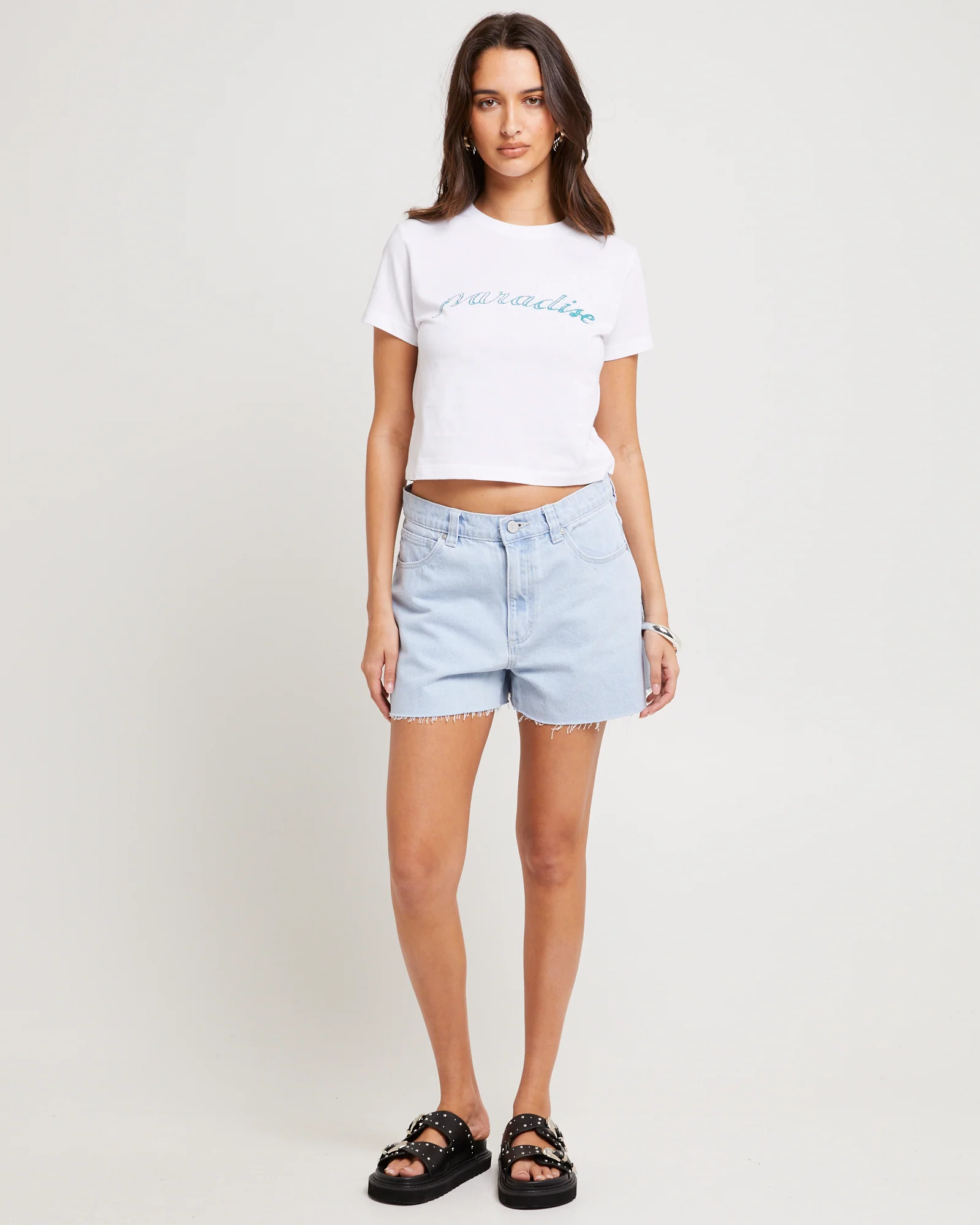 95 Mid Baggy Denim Shorts Kate - Image 4
