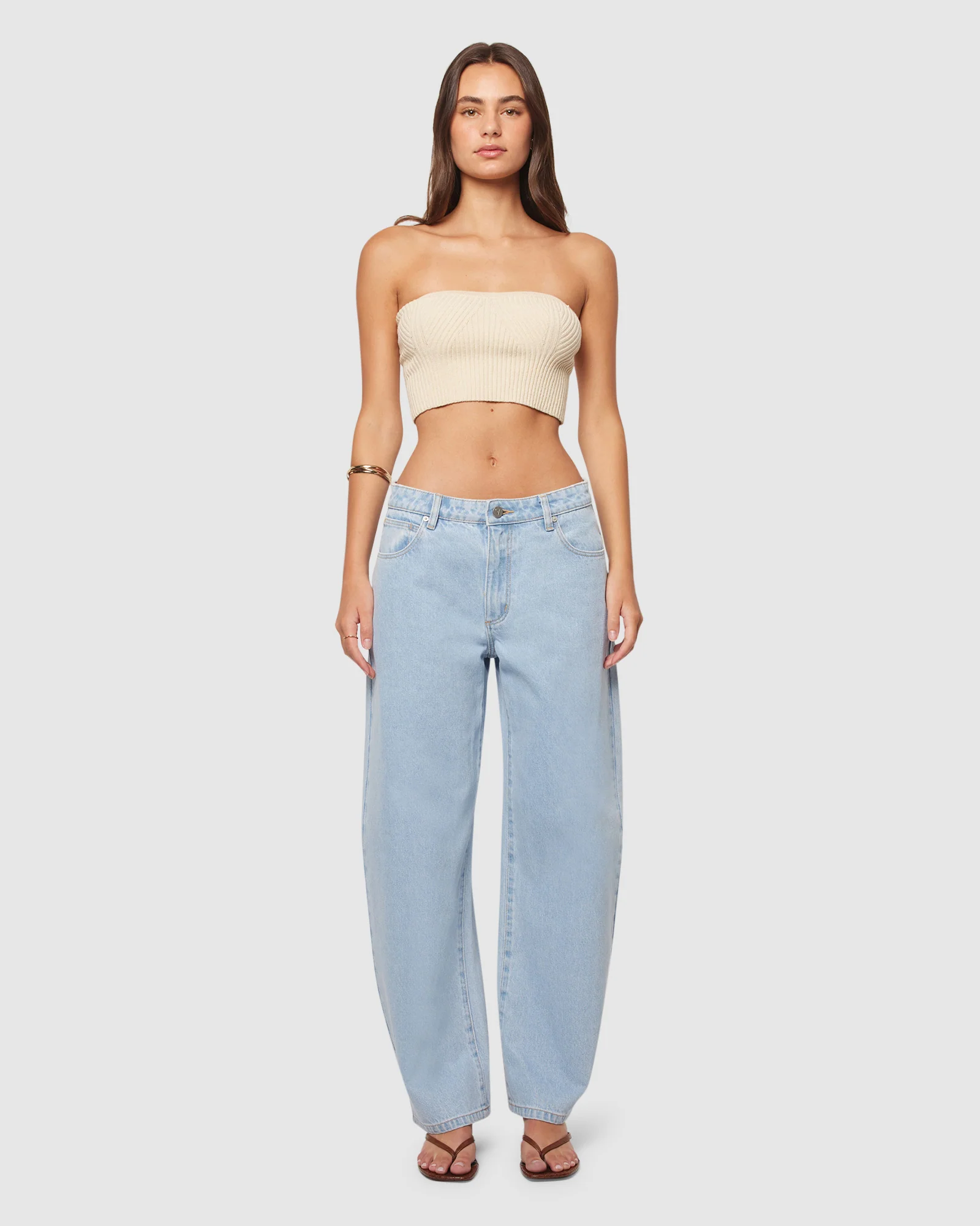 95 Mid Barrel Denim Jeans Kendall - Image 2