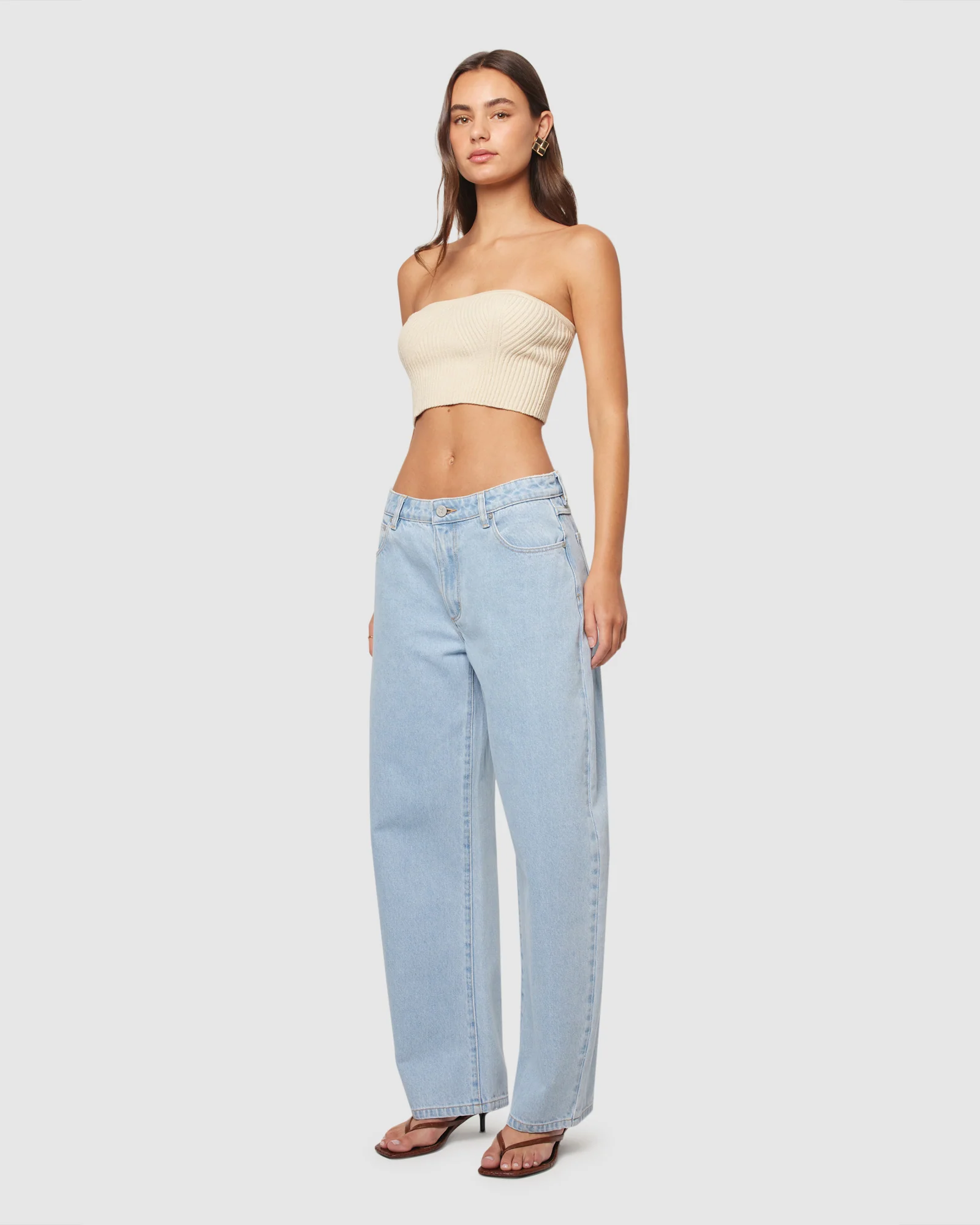 95 Mid Barrel Denim Jeans Kendall - Image 4