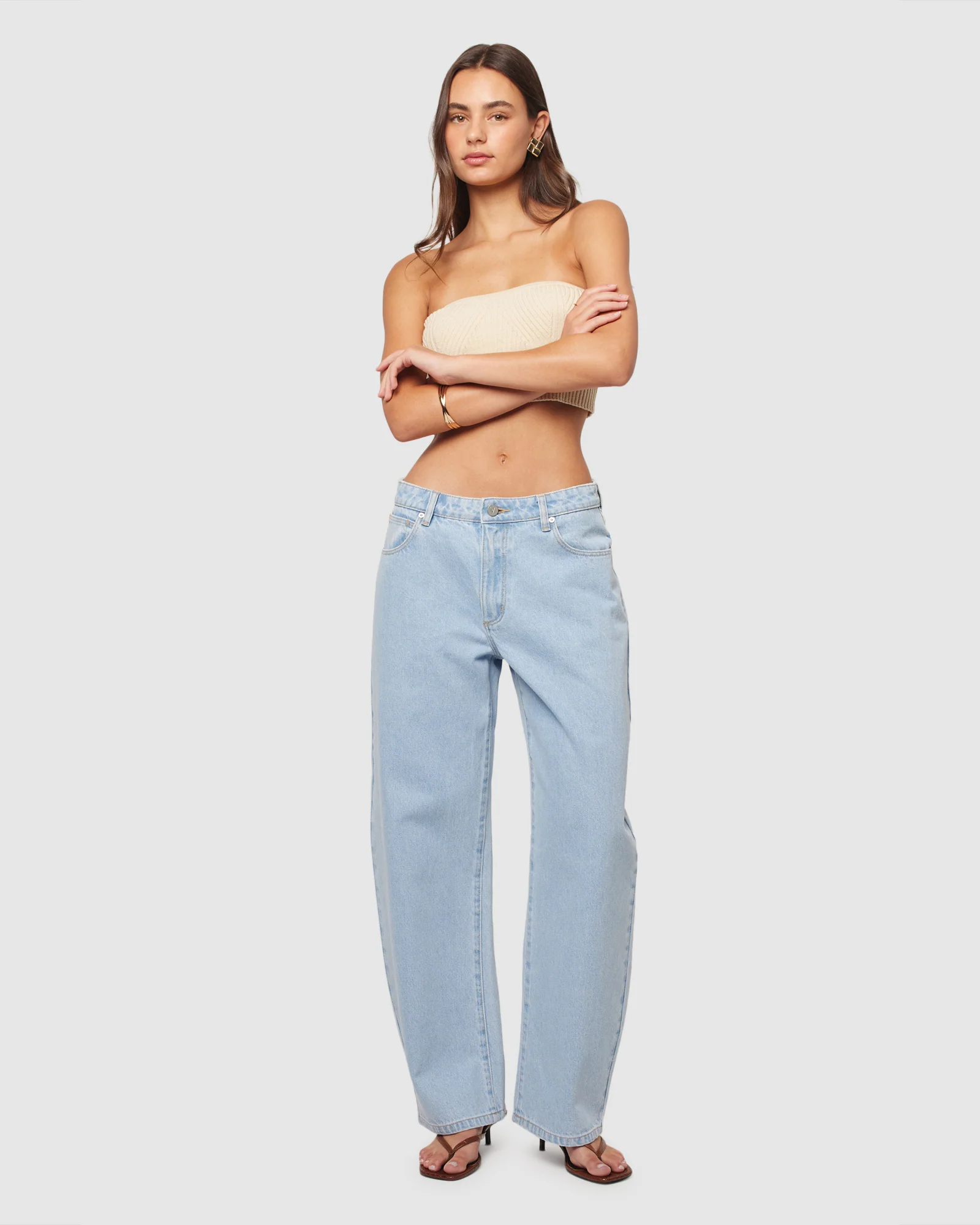 95 Mid Barrel Denim Jeans Kendall - Image 5