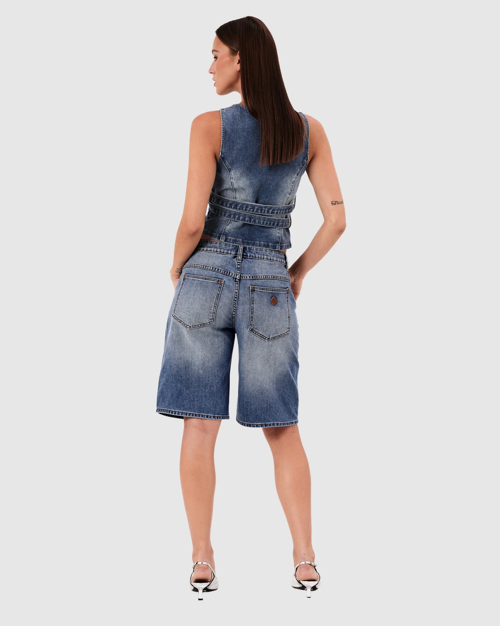 95 Mid Denim Jorts Dalia - Image 5