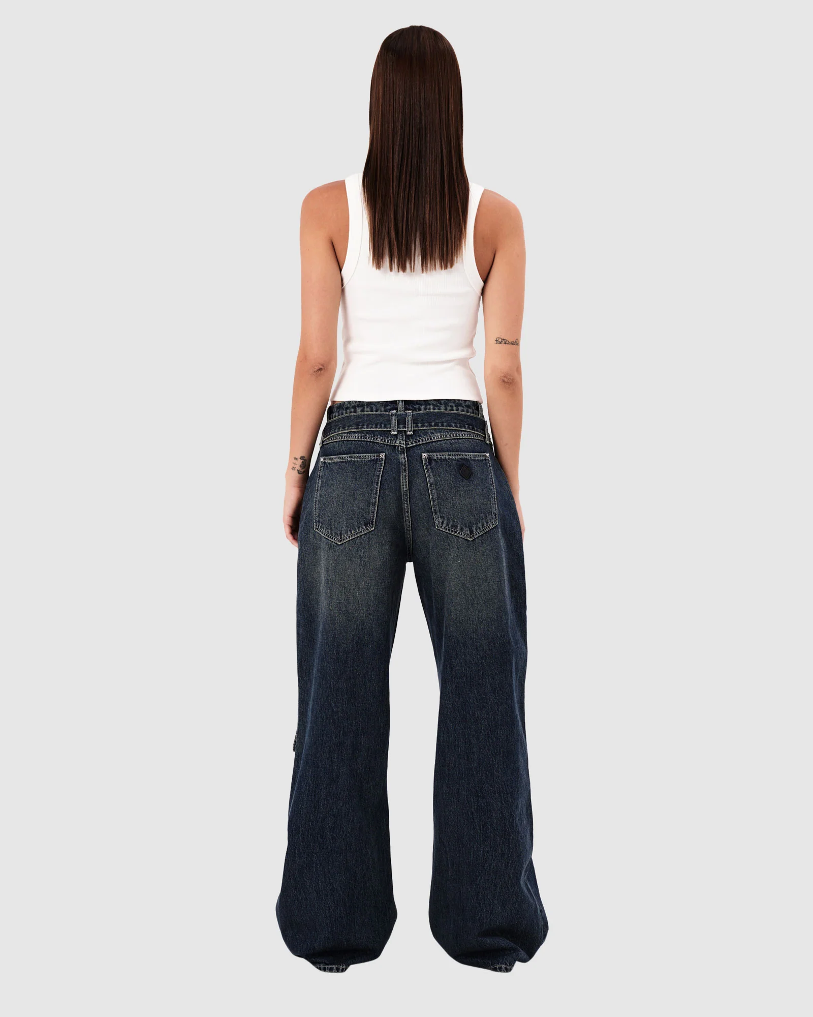 95 Mid Super Baggy Denim Jeans Iveta - Image 6