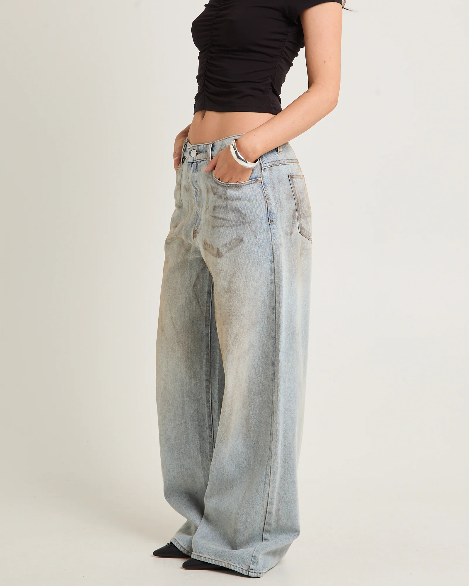 95 Mid Super Baggy Denim Jeans Nicole - Image 7