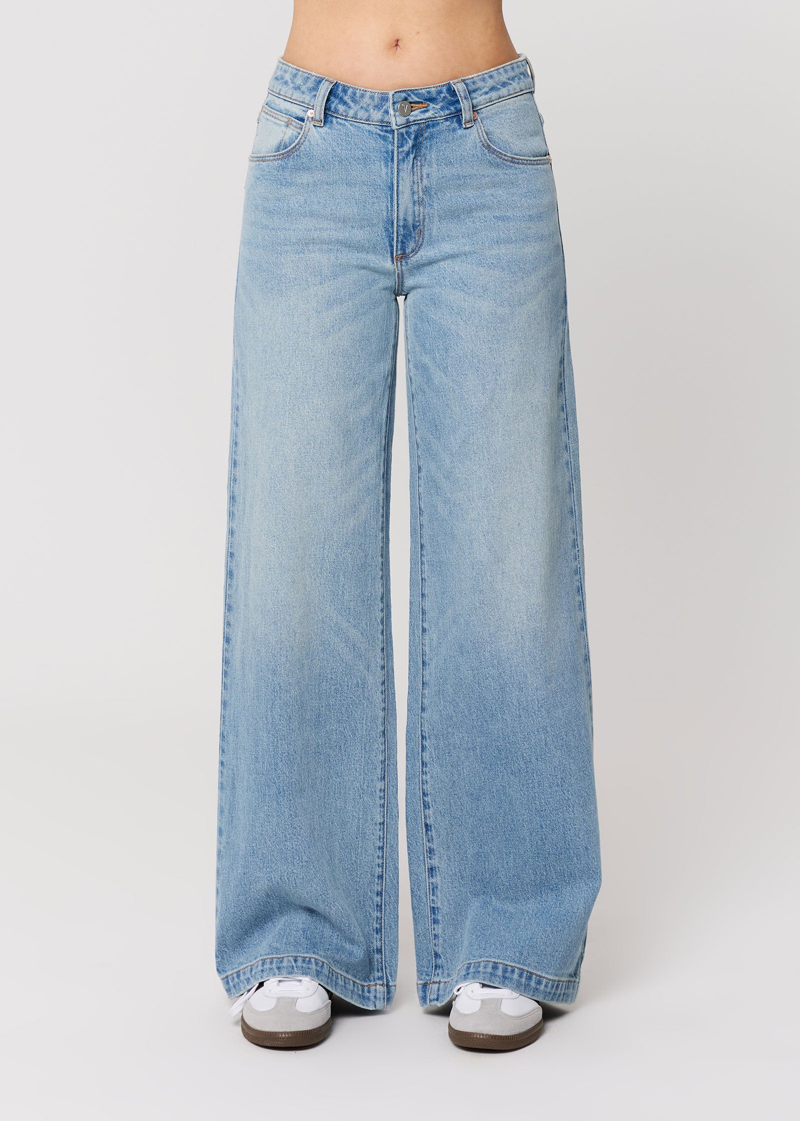 95 Mid & Wide Denim Jeans Stevie - Image 5