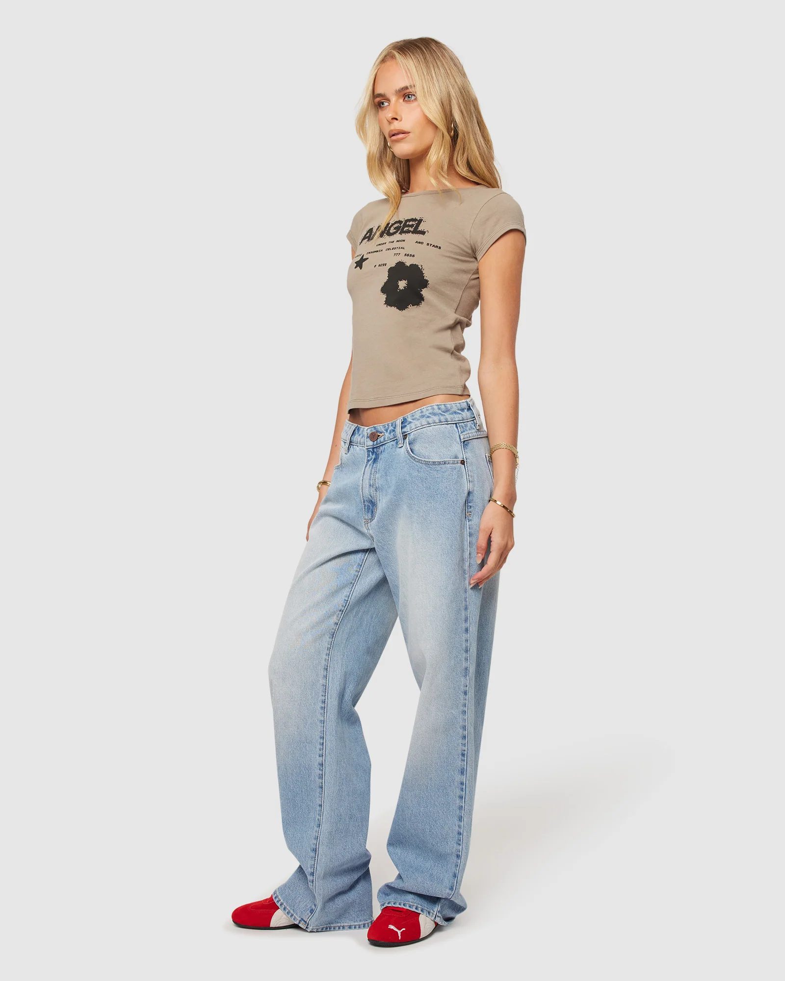 99 Low Baggy Denim Jeans - Image 4