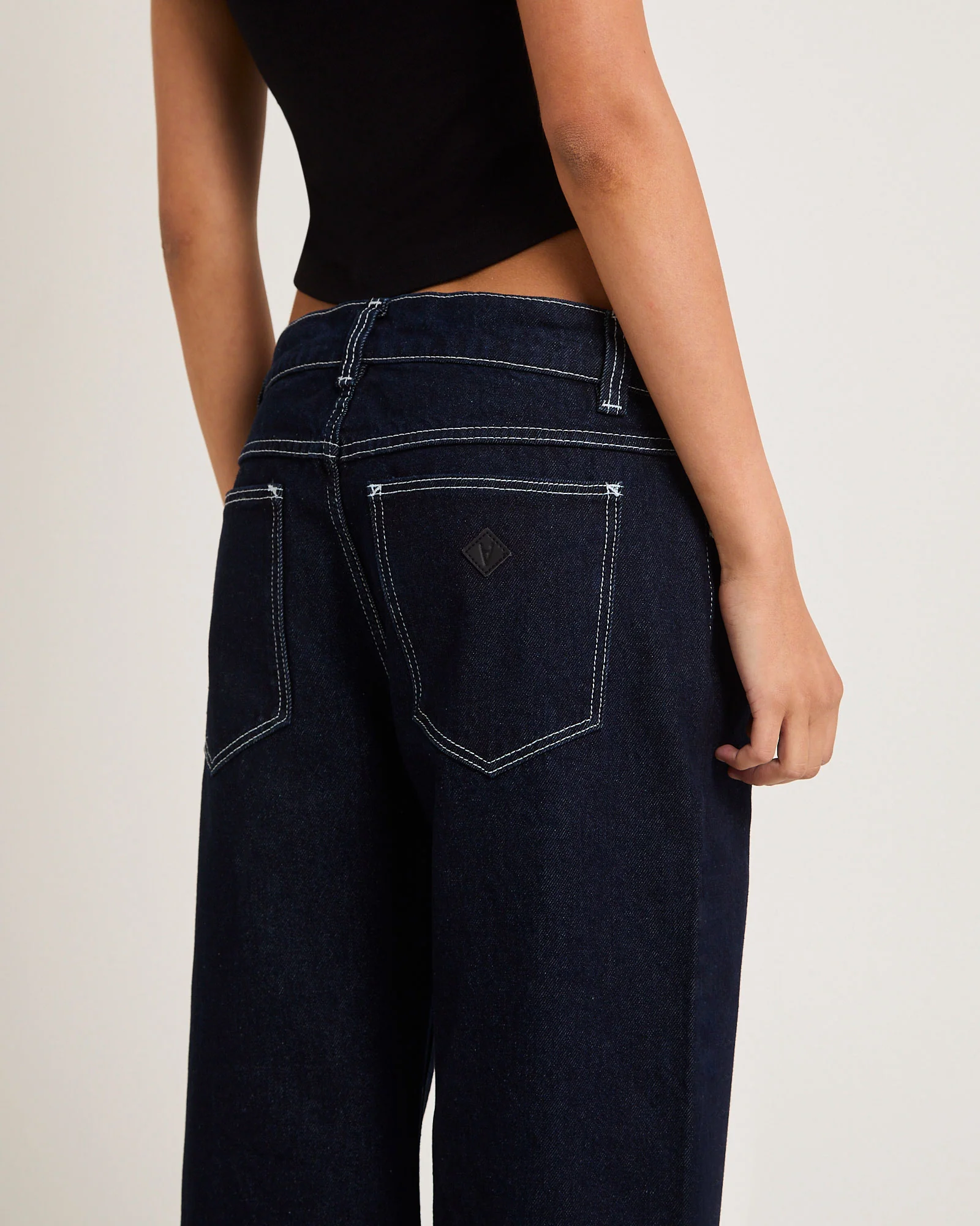 99 Low Baggy Flare Denim Jeans Nicky - Image 7