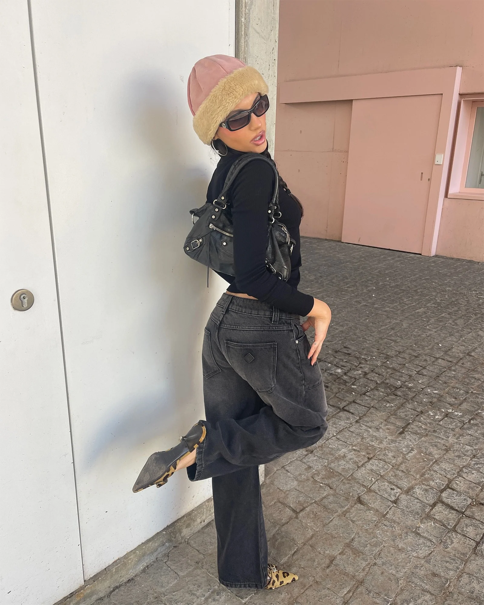99 Low Barrel Denim Jeans Sophie Worn - Image 3