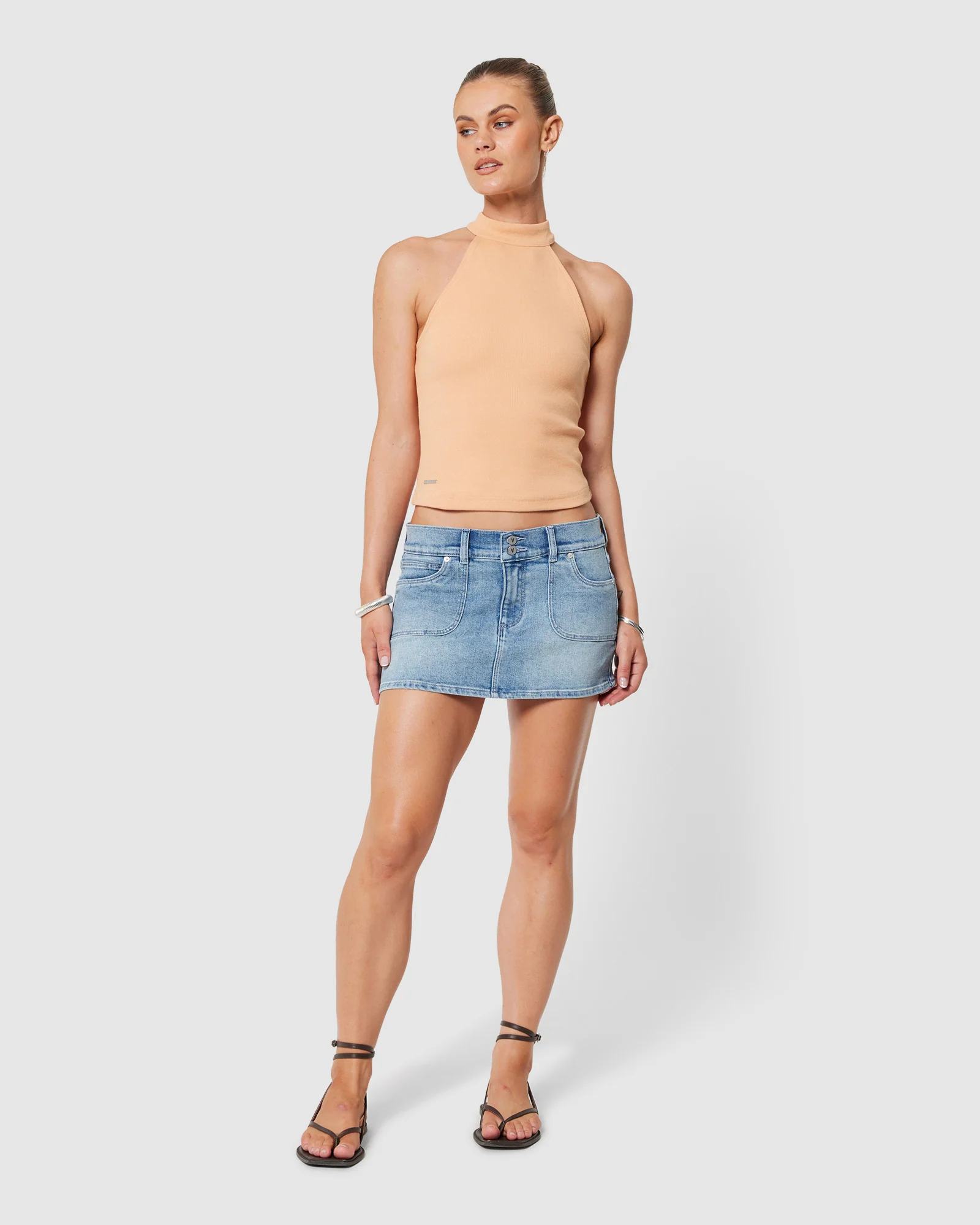 99 Low Denim Skirt Willa - Image 2
