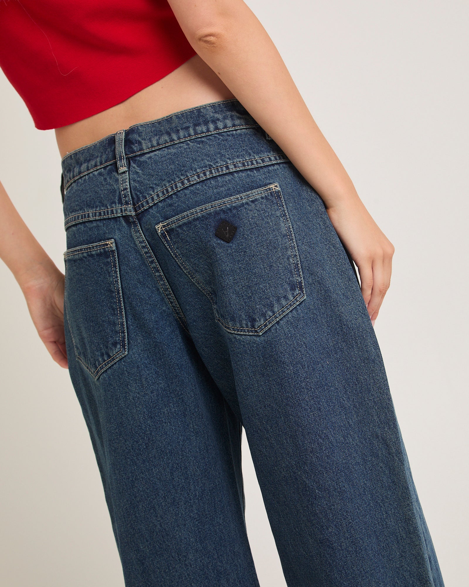 99 Low Mega Baggy Denim Jeans Lola - Image 5