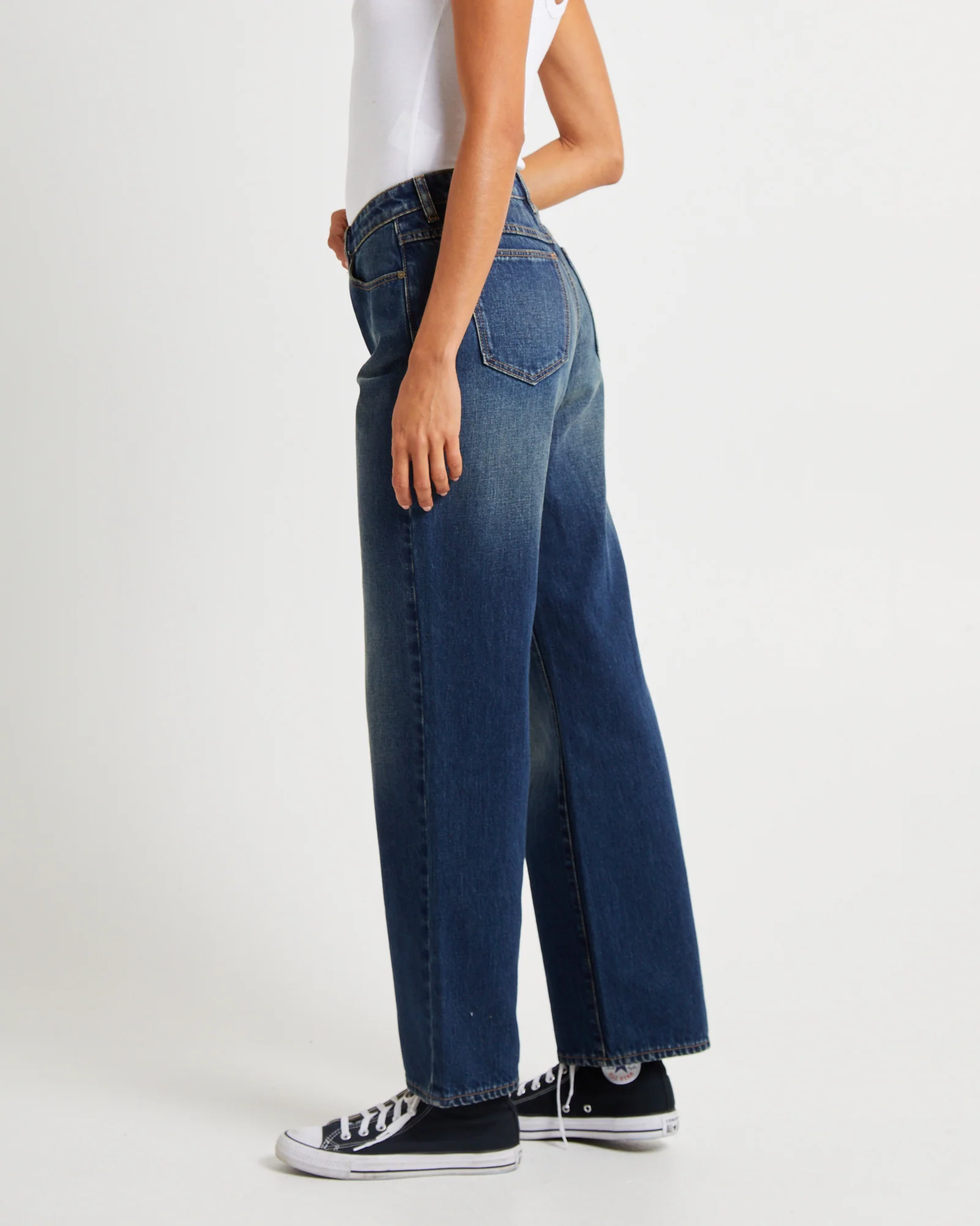 99 Low Rise Straight Denim Jeans Bella - Image 4