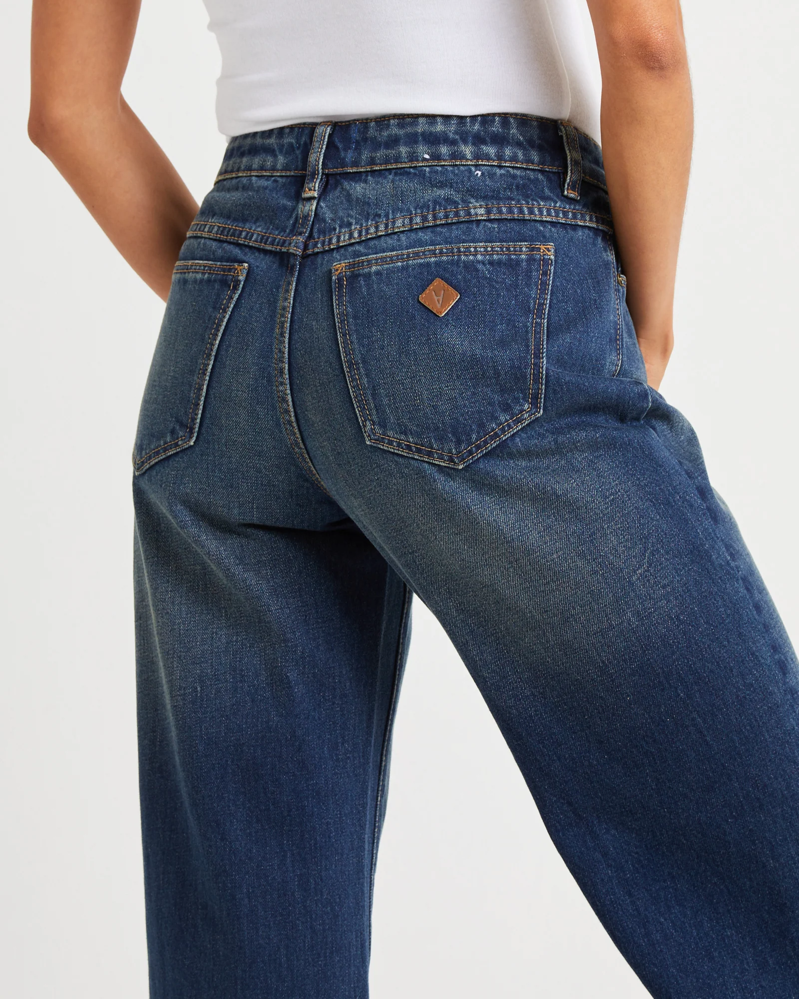 99 Low Rise Straight Denim Jeans Bella - Image 5