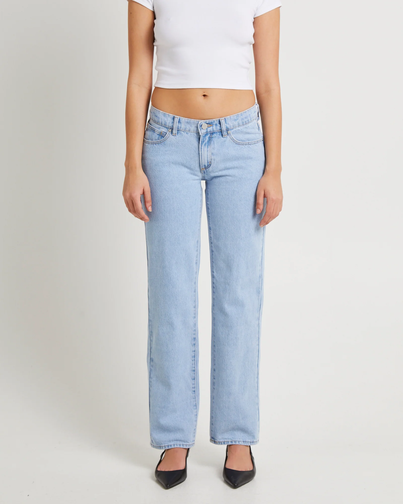 99 Low Straight Denim Jeans Kendall