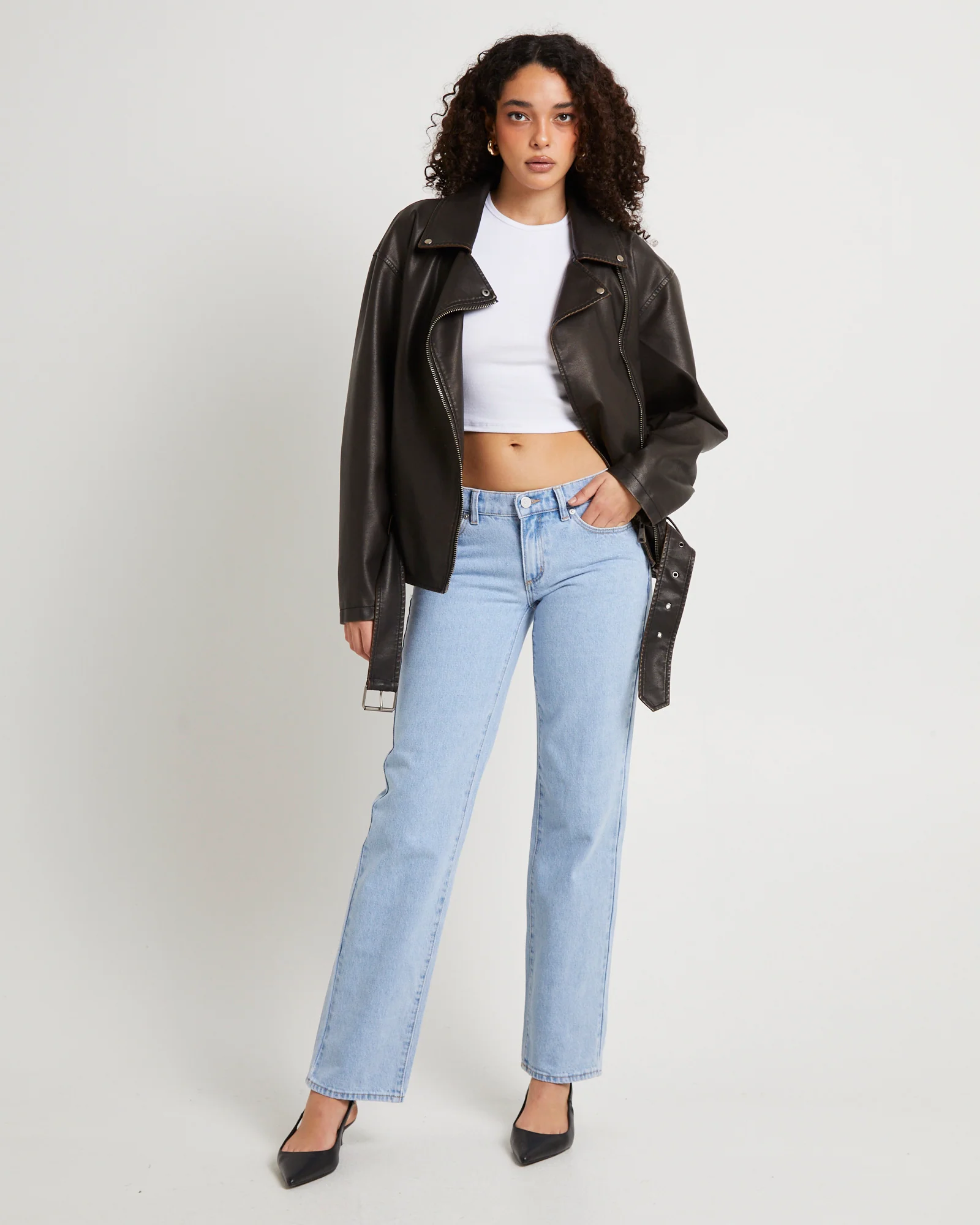 99 Low Straight Denim Jeans Kendall - Image 4