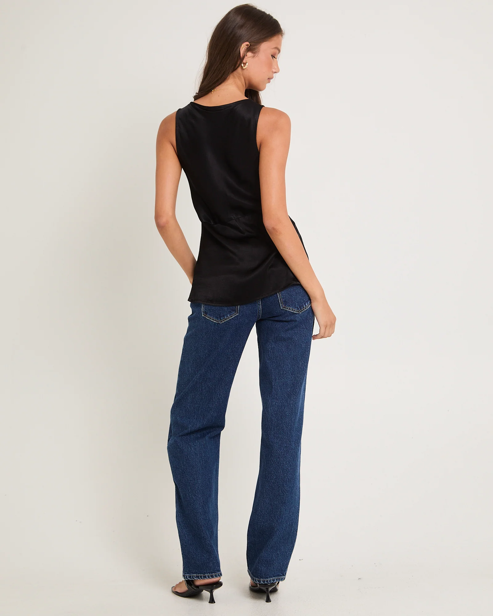 99 Low Straight Denim Jeans Tara - Image 2