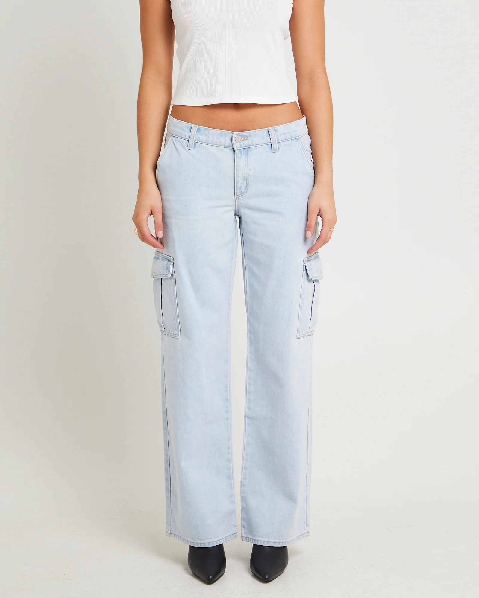99 Low & Wide Cargo Jeans Hadley - Image 2
