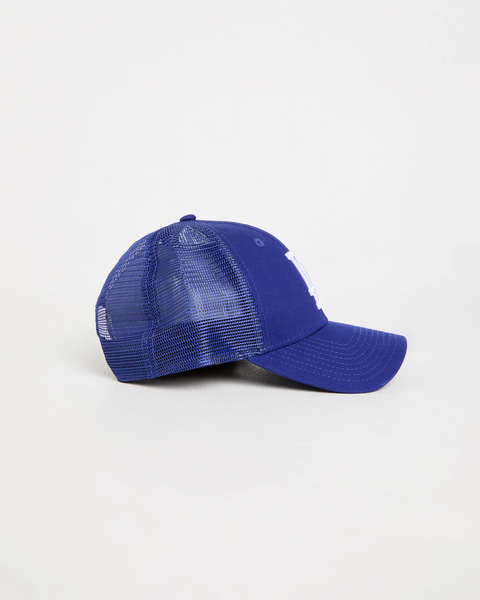 9Forty Team Trucker LA Dodgers Cap in Blue - Image 2