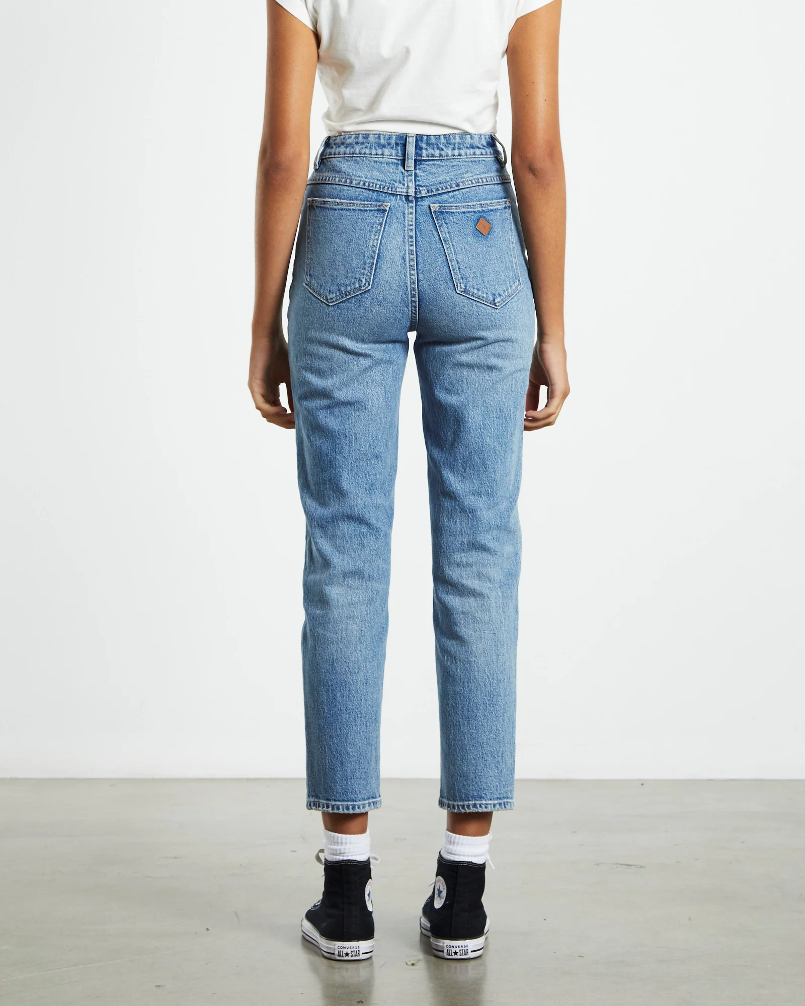 A 94 High Rise Slim Jeans Lizzie Y2K Blue - Image 2