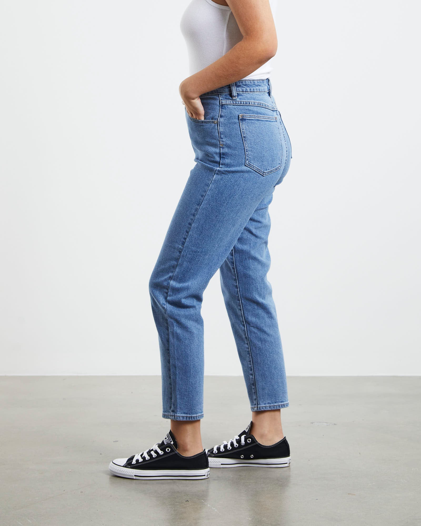 A 94 High Slim Denim Jeans Georgia - Image 3
