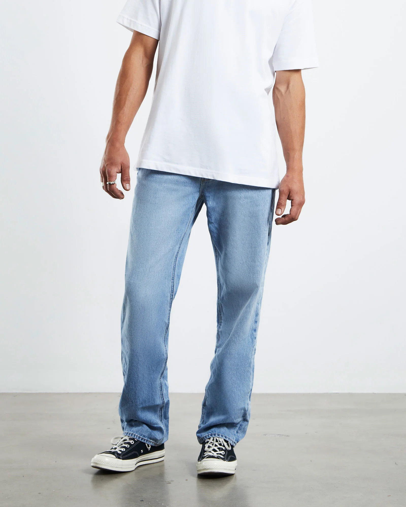 A 95 Baggy Relaxed Denim Jeans Nevermind