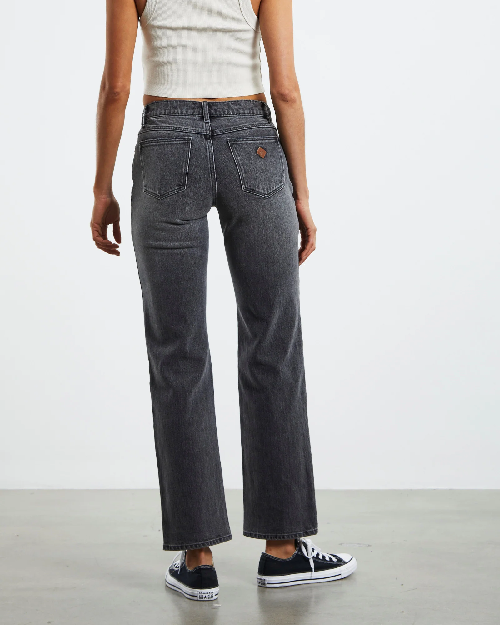 A 99 Low Straight Jeans Addison Black - Image 2
