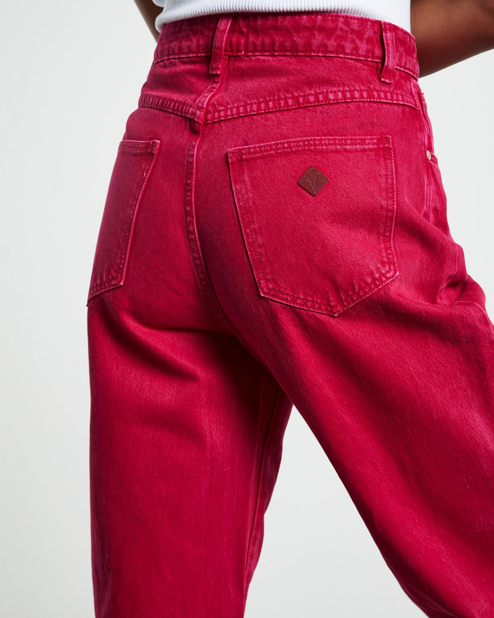A Carrie Jeans Magenta Pink - Image 6