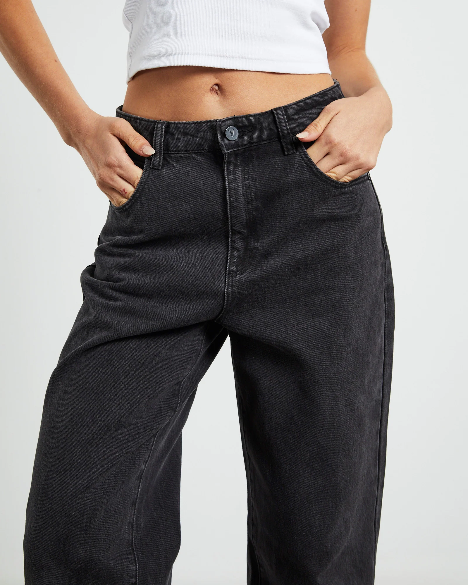 A Carrie Petite Jeans 90210 Black - Image 6