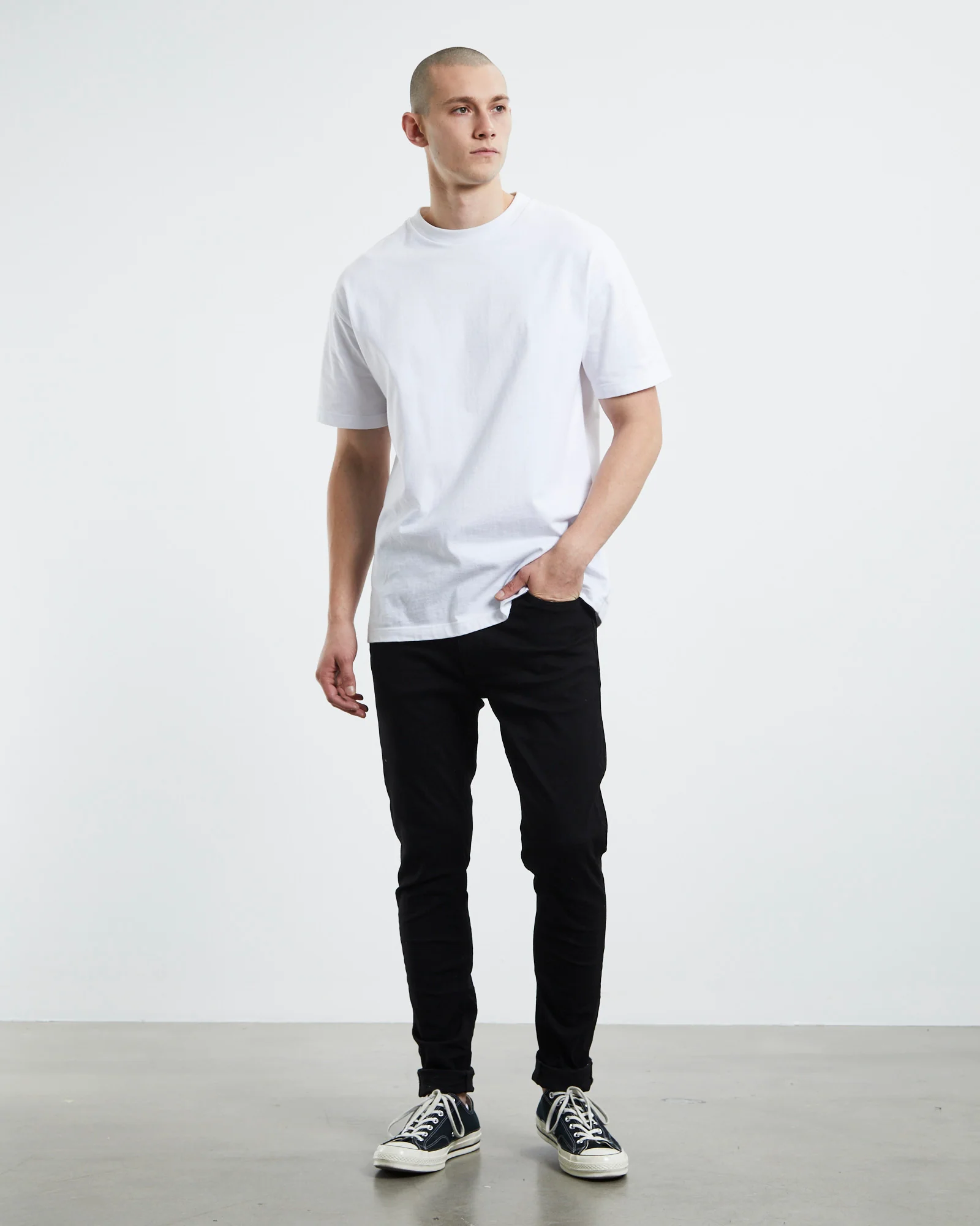 A Dropped Skinny Denim Jeans Mirror - Image 3