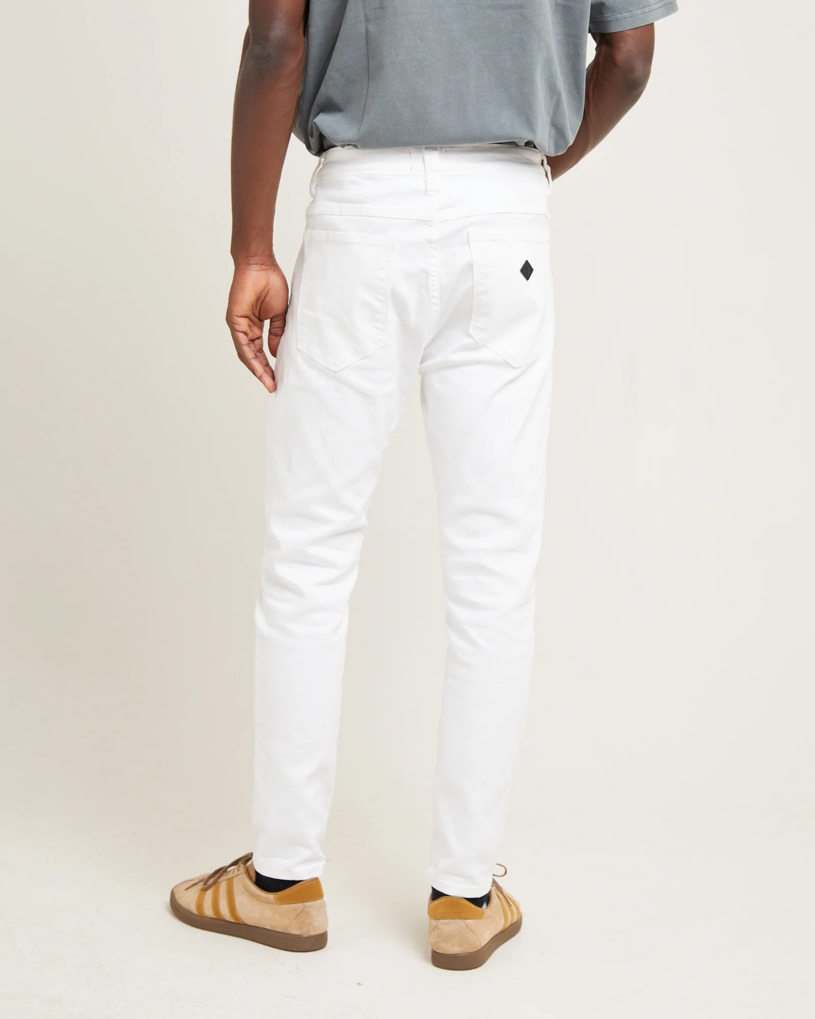A Dropped Skinny Denim Jeans - Image 2