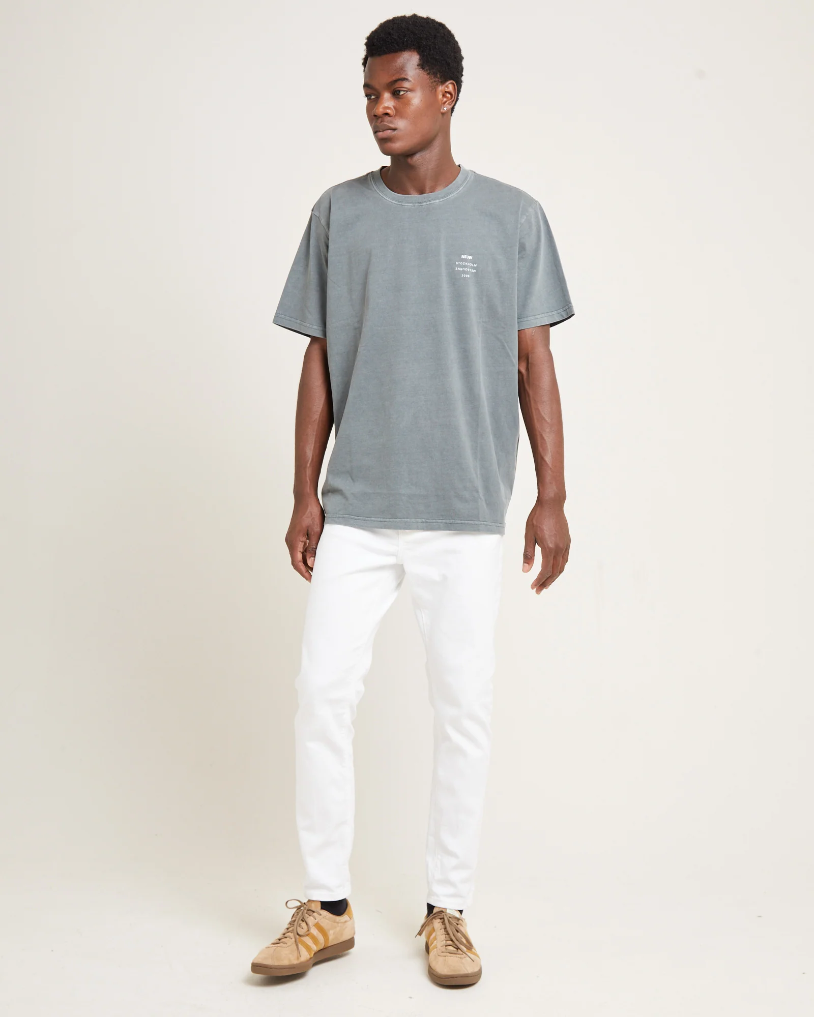 A Dropped Skinny Denim Jeans - Image 3