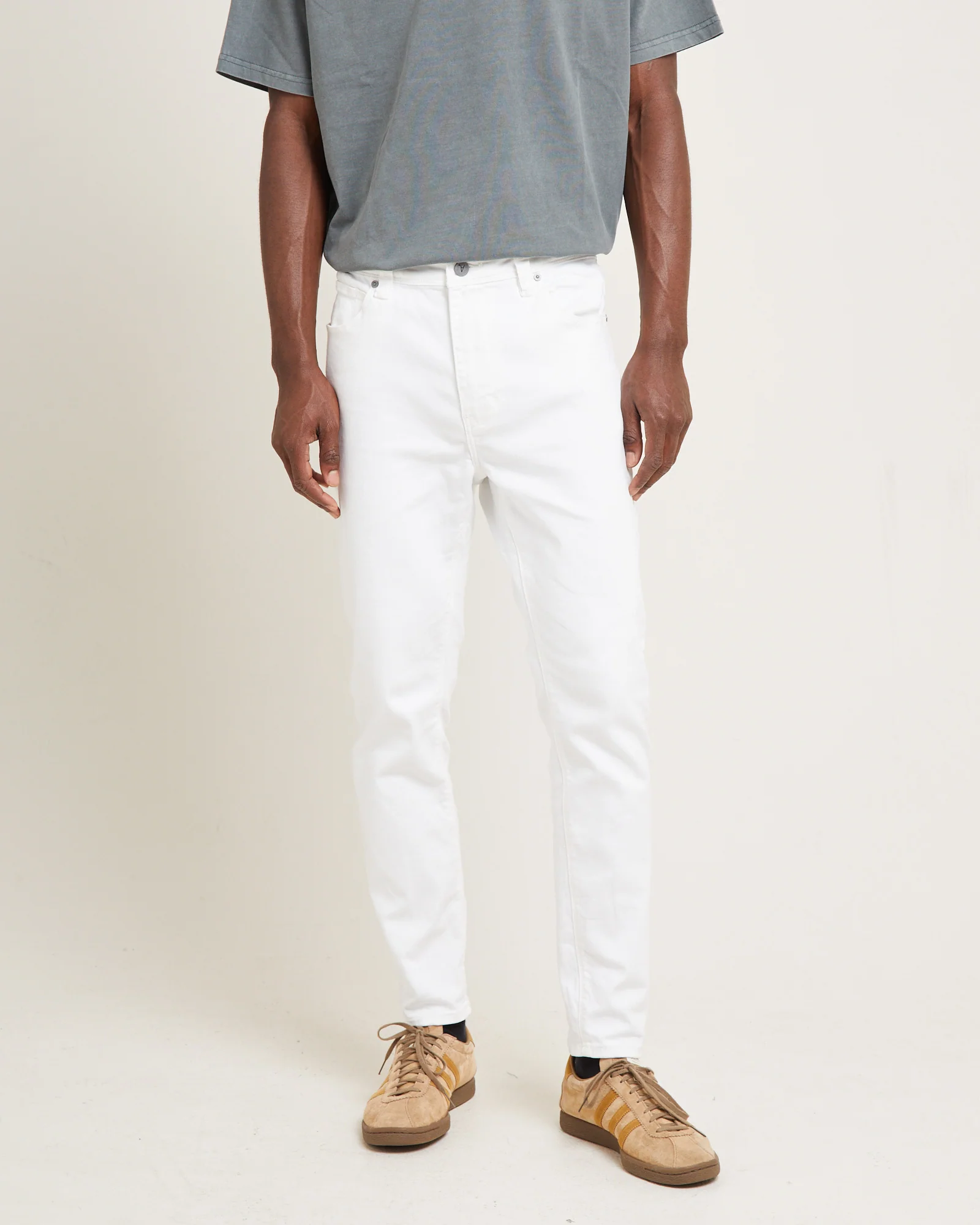 A Dropped Skinny Denim Jeans - Image 4