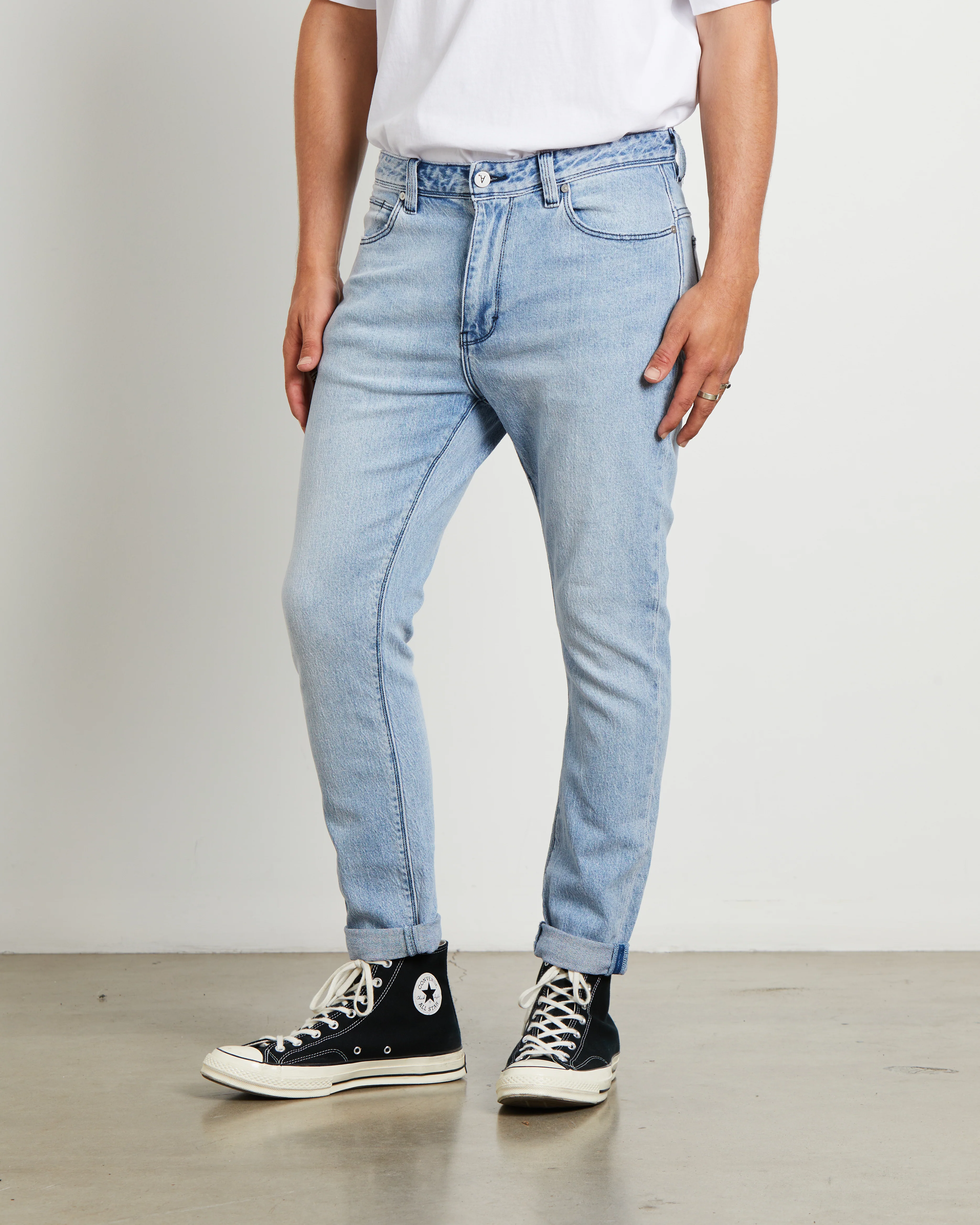 A Dropped Slim Denim Jeans Rossi - Image 5