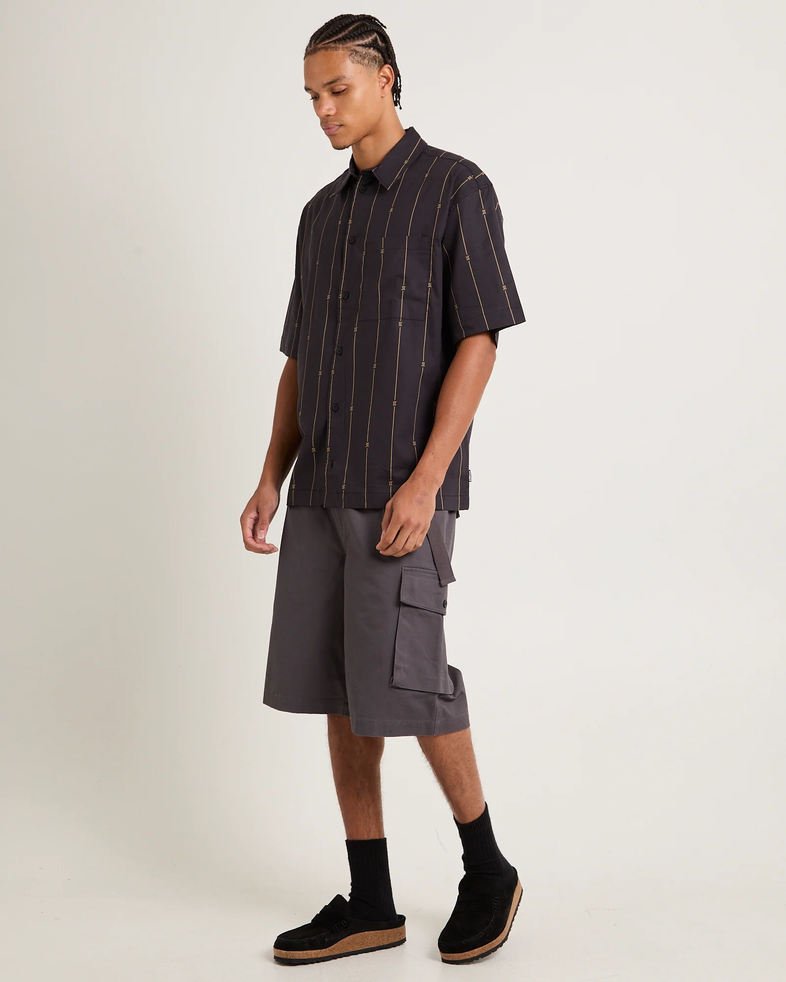 A Stripe Recycled Short Sleeve Shirt - Image 4