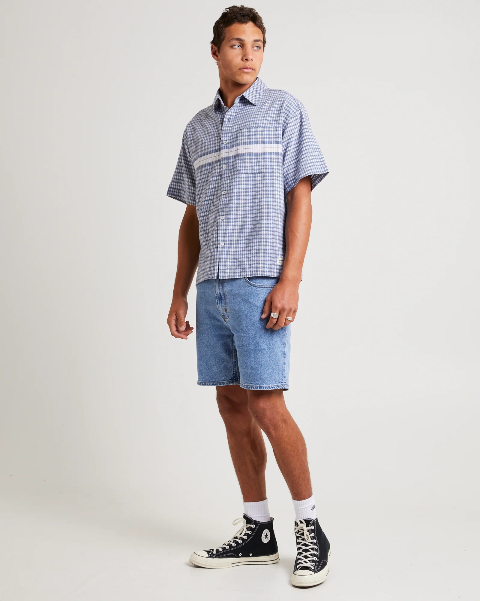 A2 Slim Denim Shorts Simon - Image 4