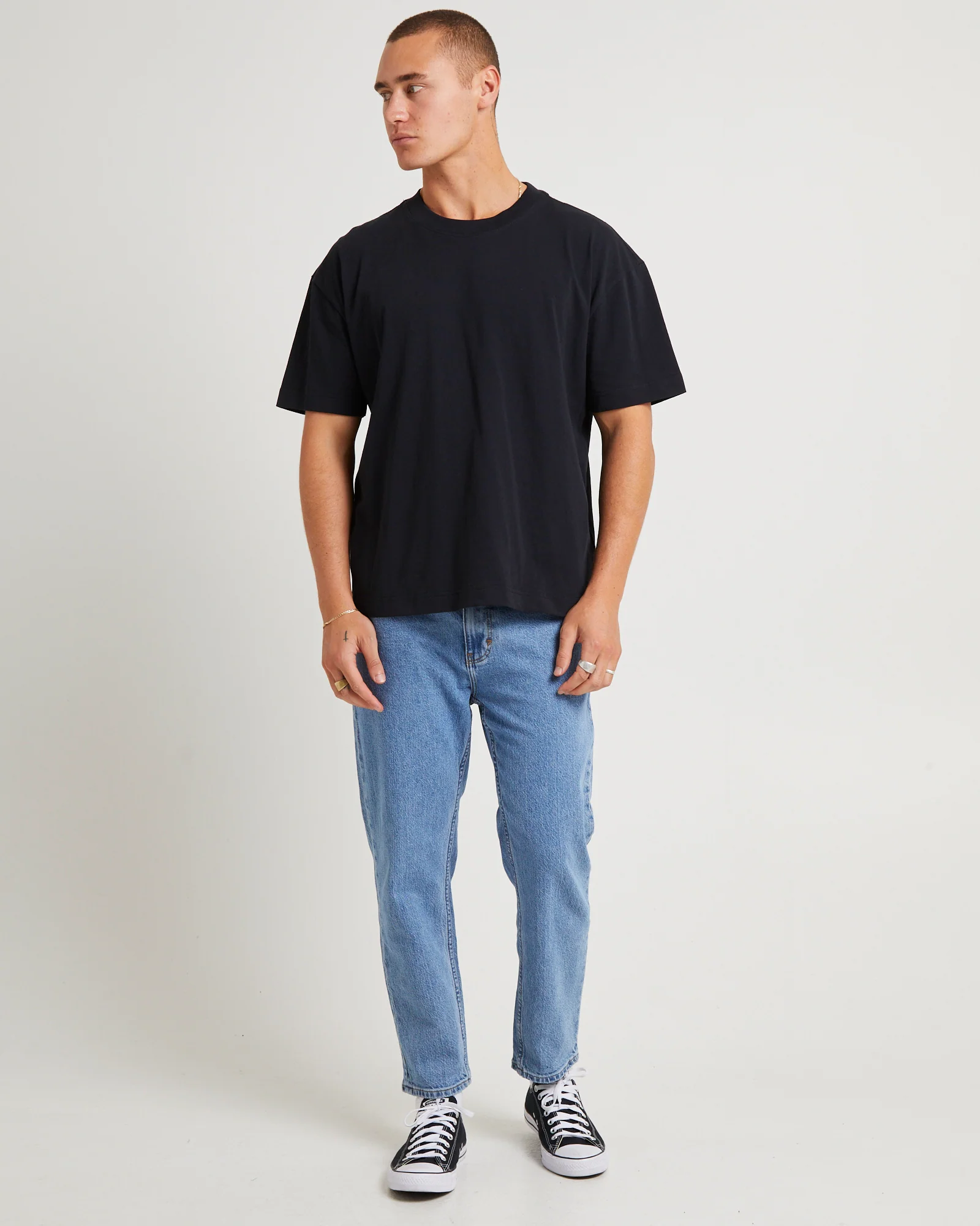 A3 Crop Denim Jeans Davis - Image 3