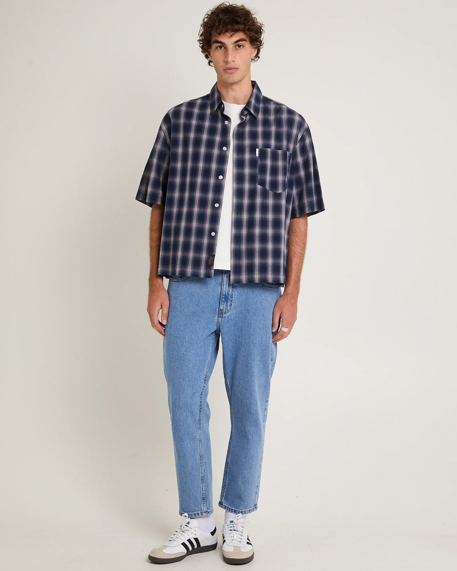 A3 Crop Denim Jeans Simon - Image 3