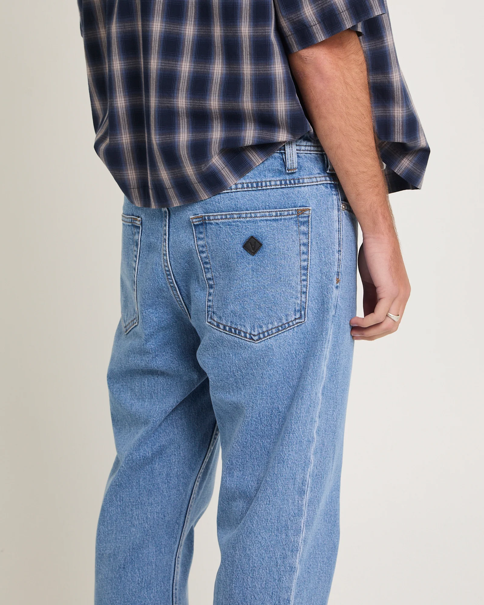 A3 Crop Denim Jeans Simon - Image 5