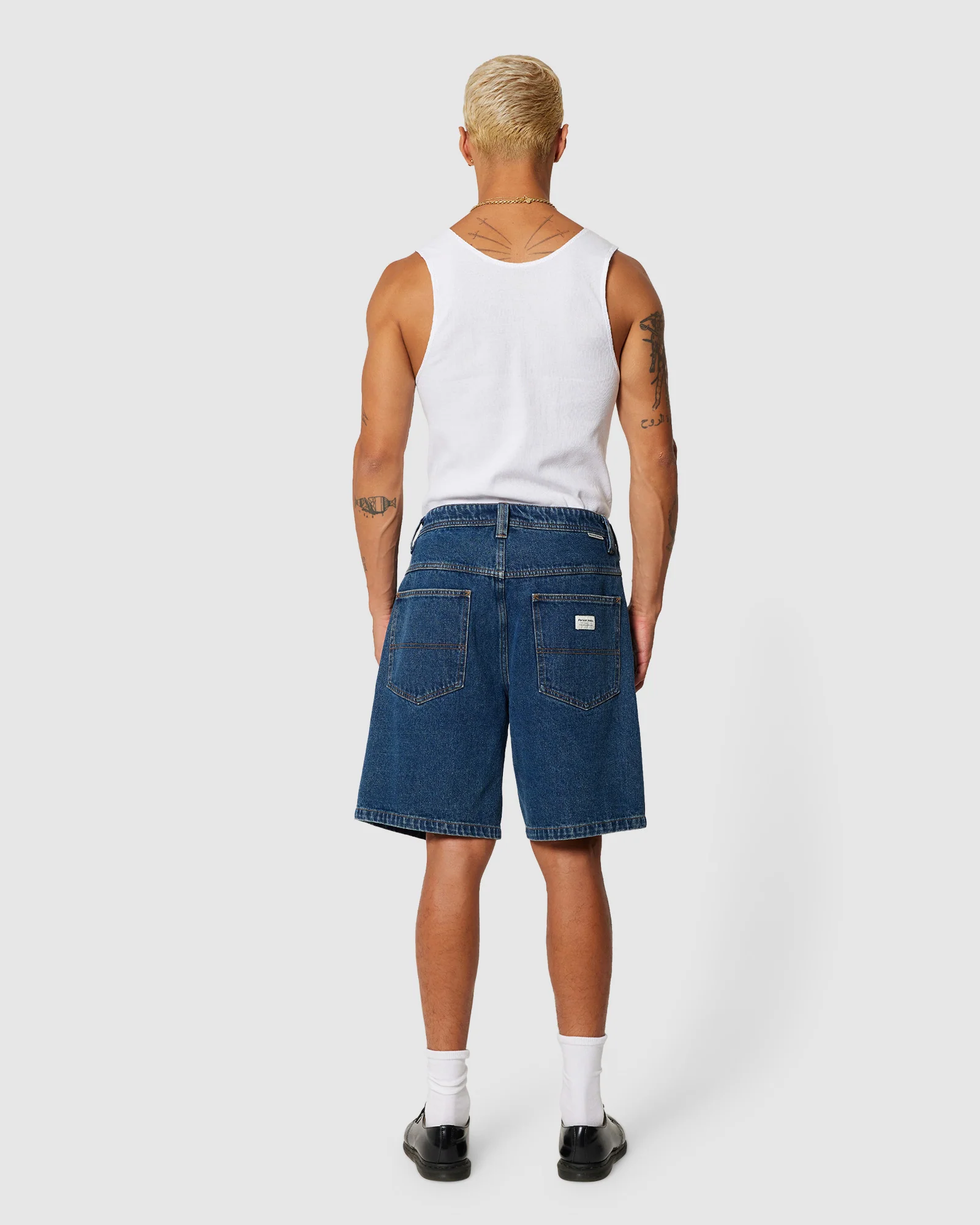 A5 Baggy Denim Shorts Gavin - Image 7