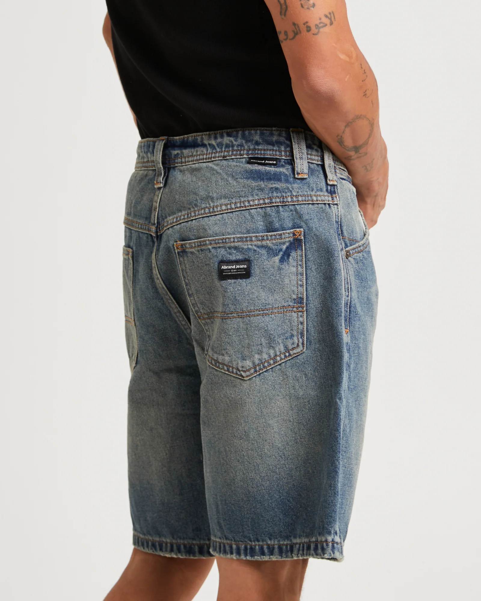A5 Baggy Denim Shorts Justin - Image 5