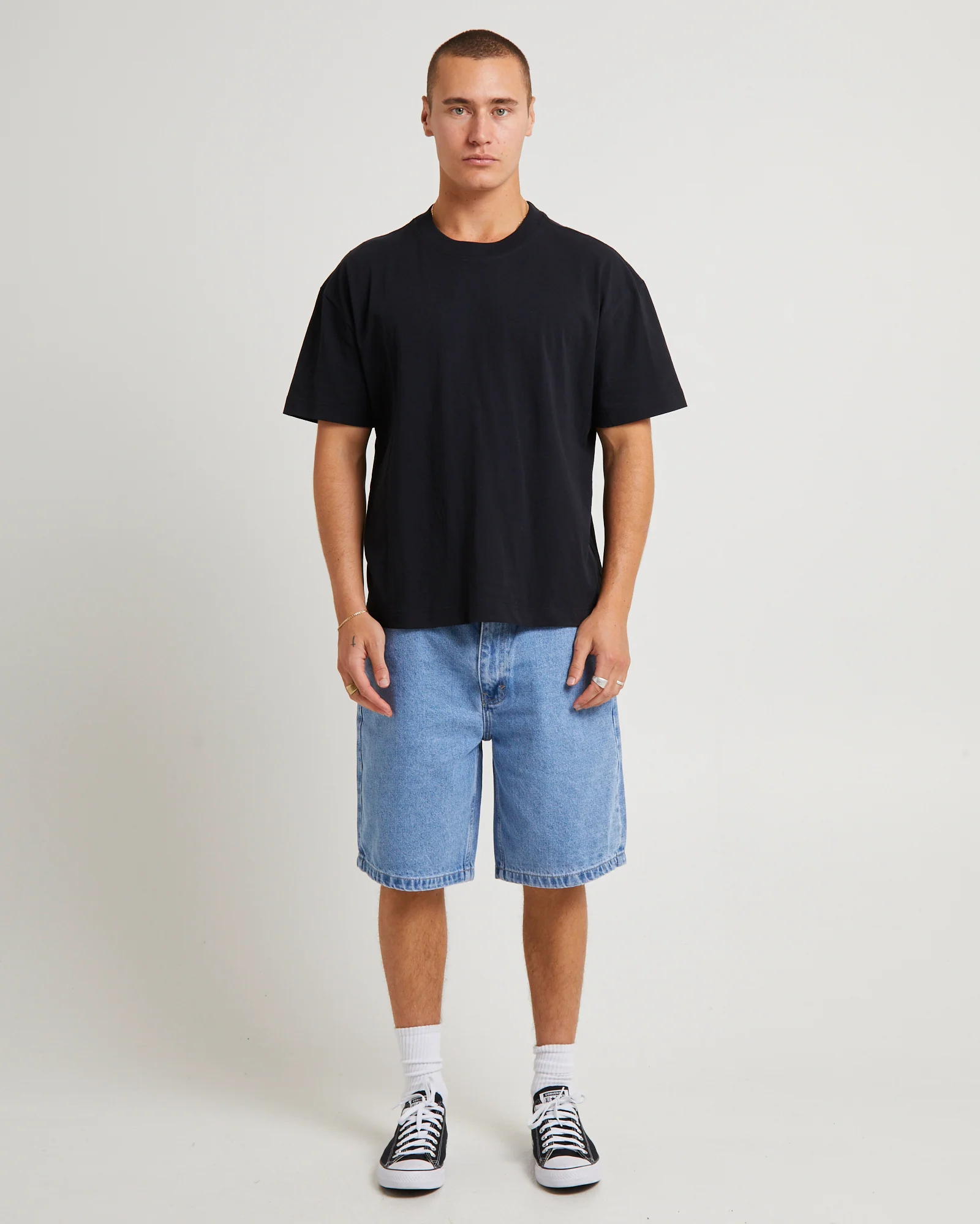 A5 Baggy Denim Shorts Larry - Image 5
