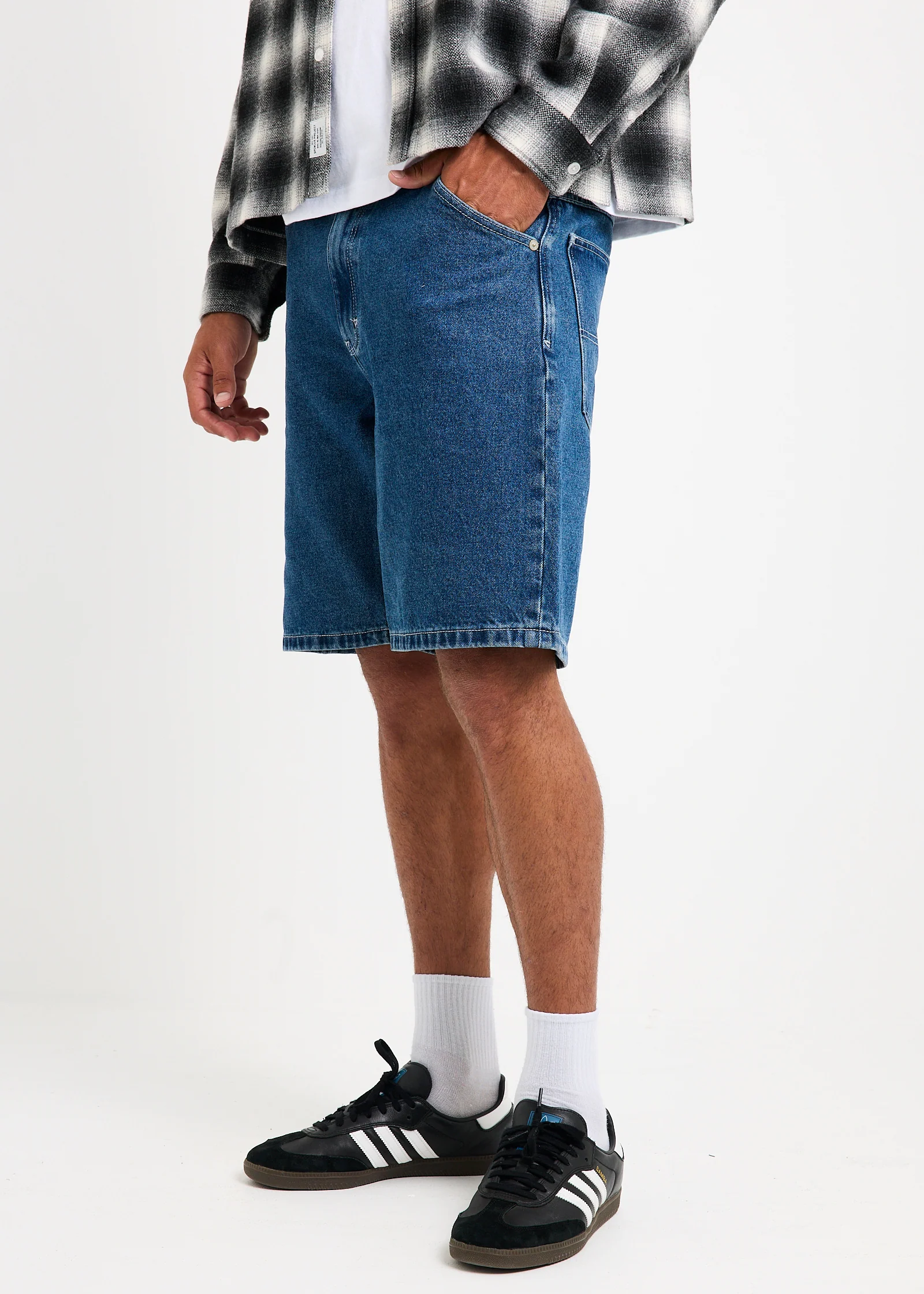 A5 Carpenter Denim Shorts Bryce - Image 4
