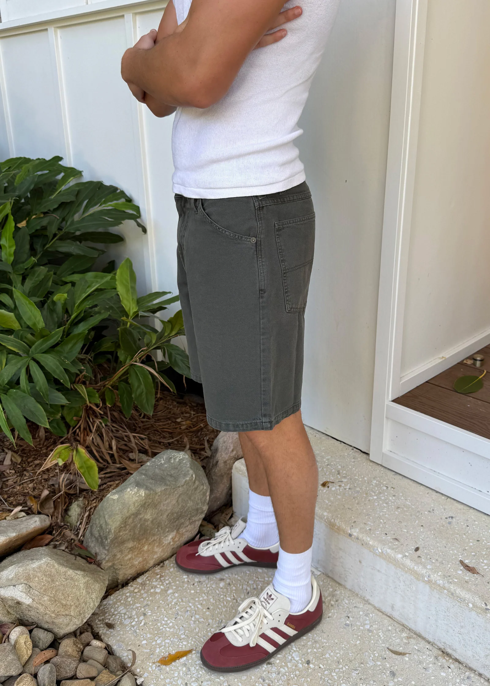 A5 Canvas Work Shorts - Image 4