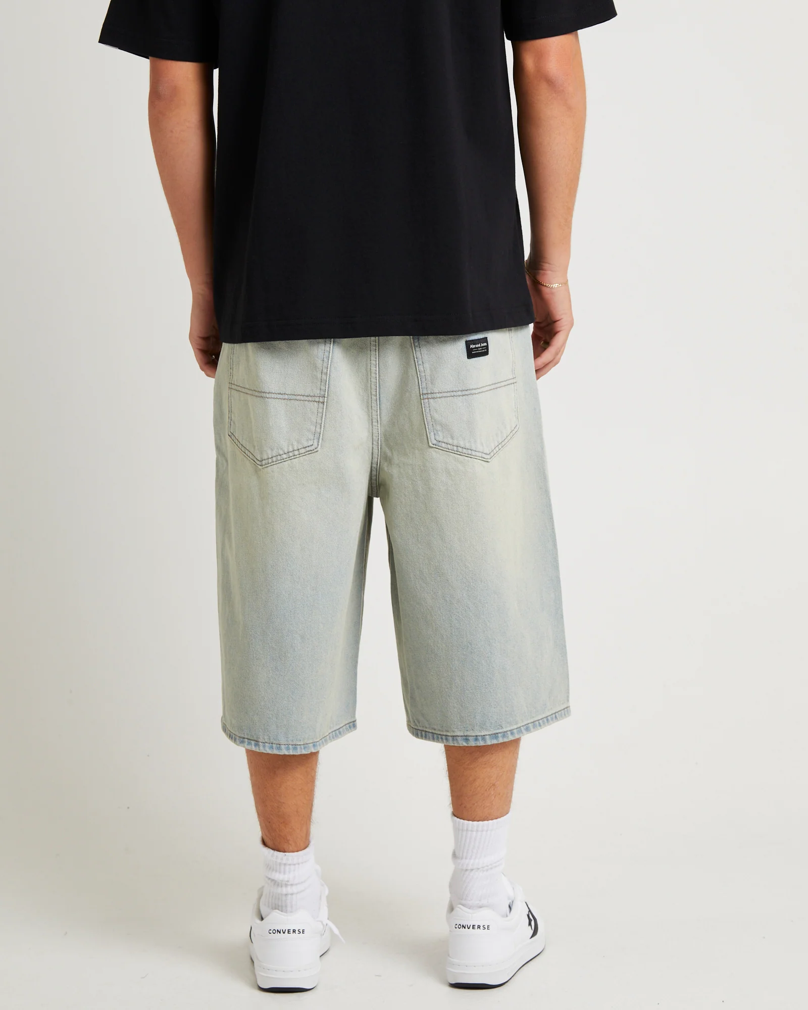 A6 Big Baggy Denim Jorts Milo - Image 2