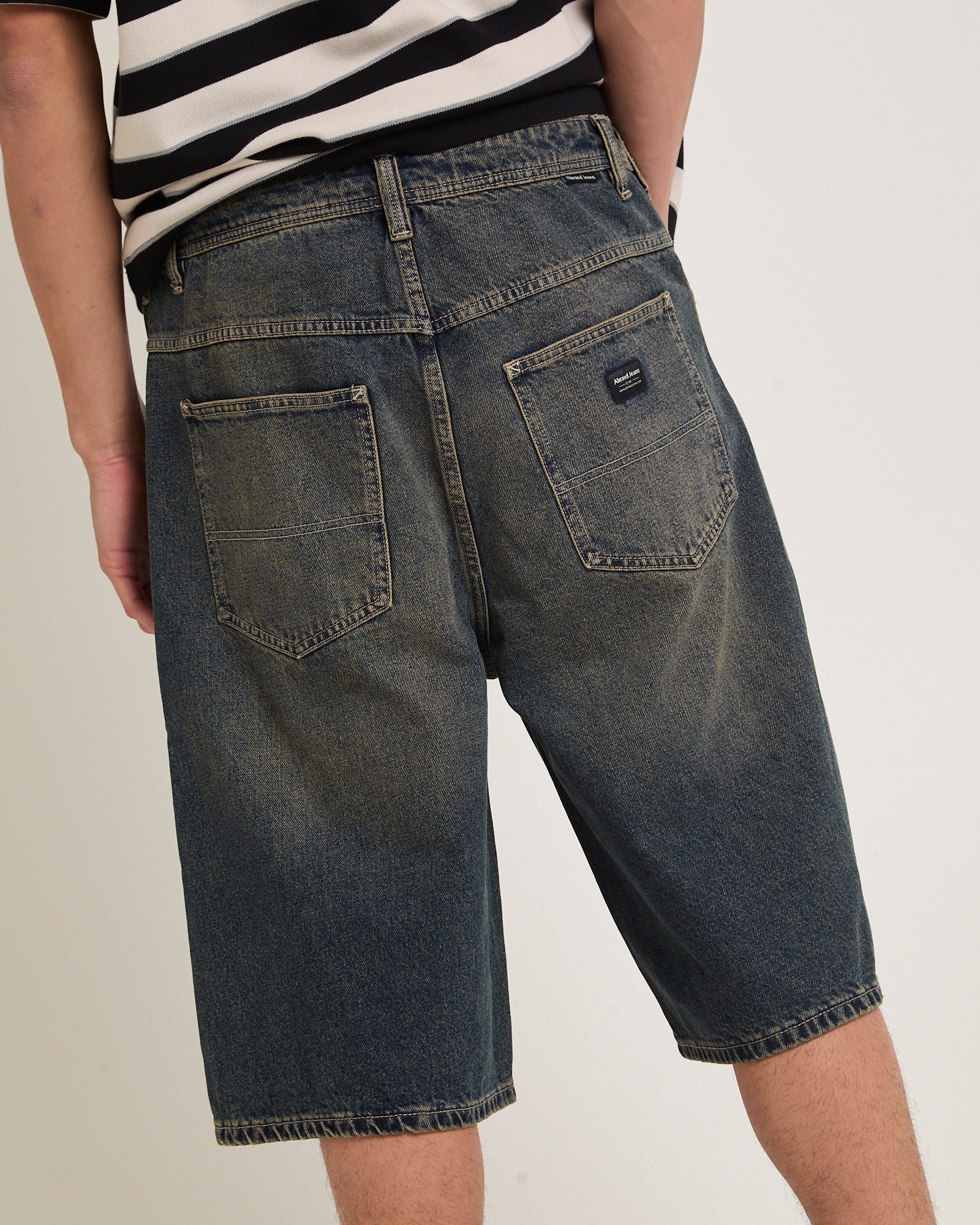 A6 Big Baggy Denim Shorts - Image 5