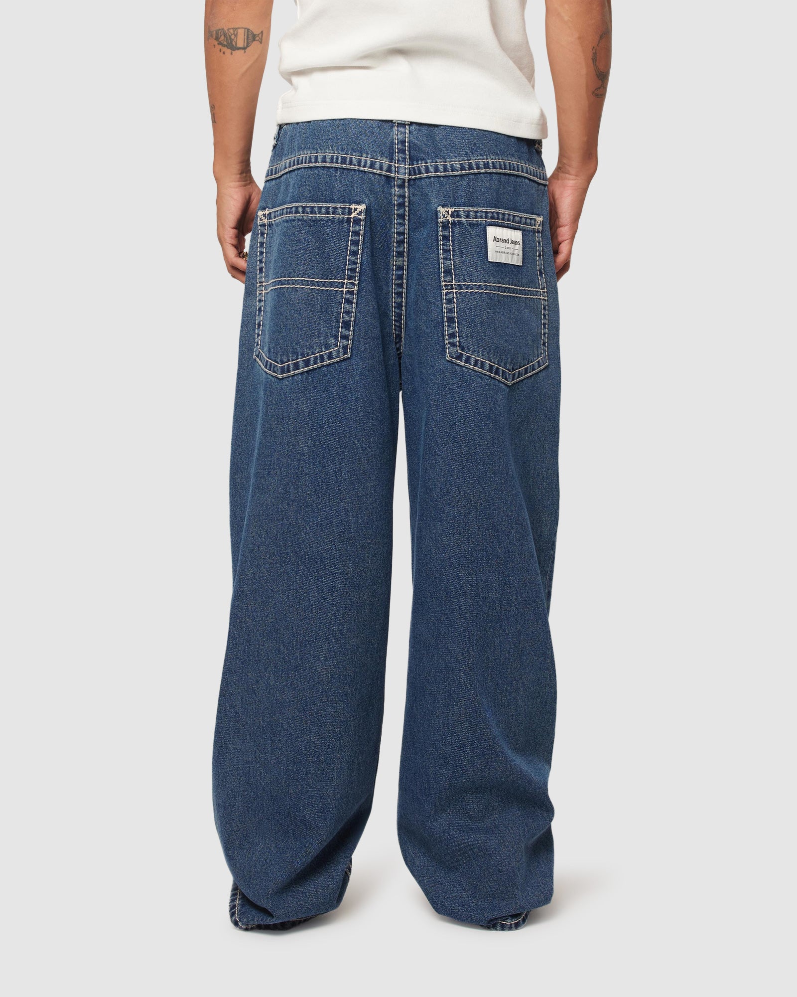 A6 Big Stitch Denim Jeans Rio - Image 2